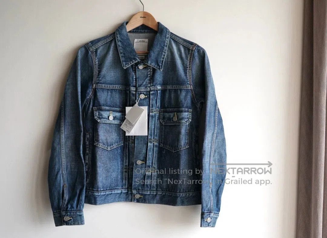 Visvim Blue Denim Jacket - Size S. Size US S / EU 44-46 / 1 - 1 Thumbnail