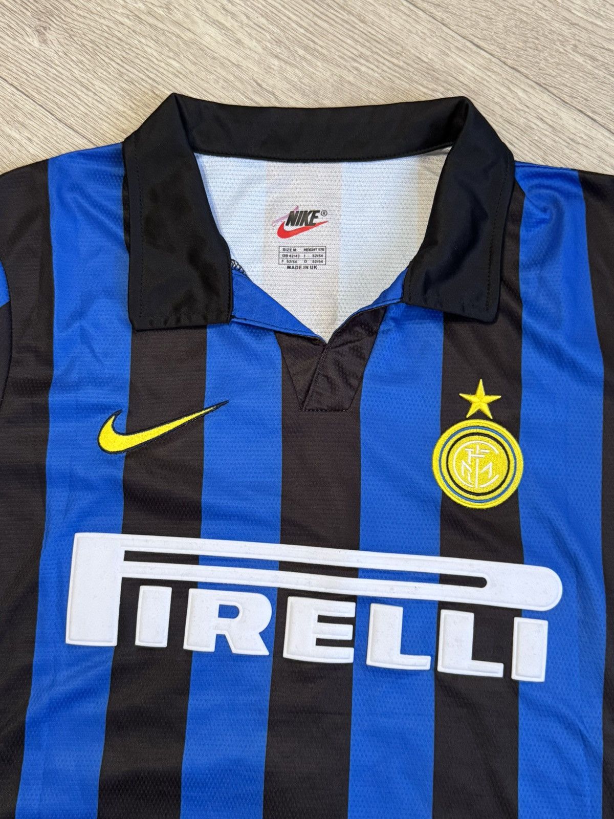 Nike 🔷Vintage Nike Inter Milan Ronaldo #7 1998/99 Soccer jersey🔷 Size US M / EU 48-50 / 2 - 3 Thumbnail