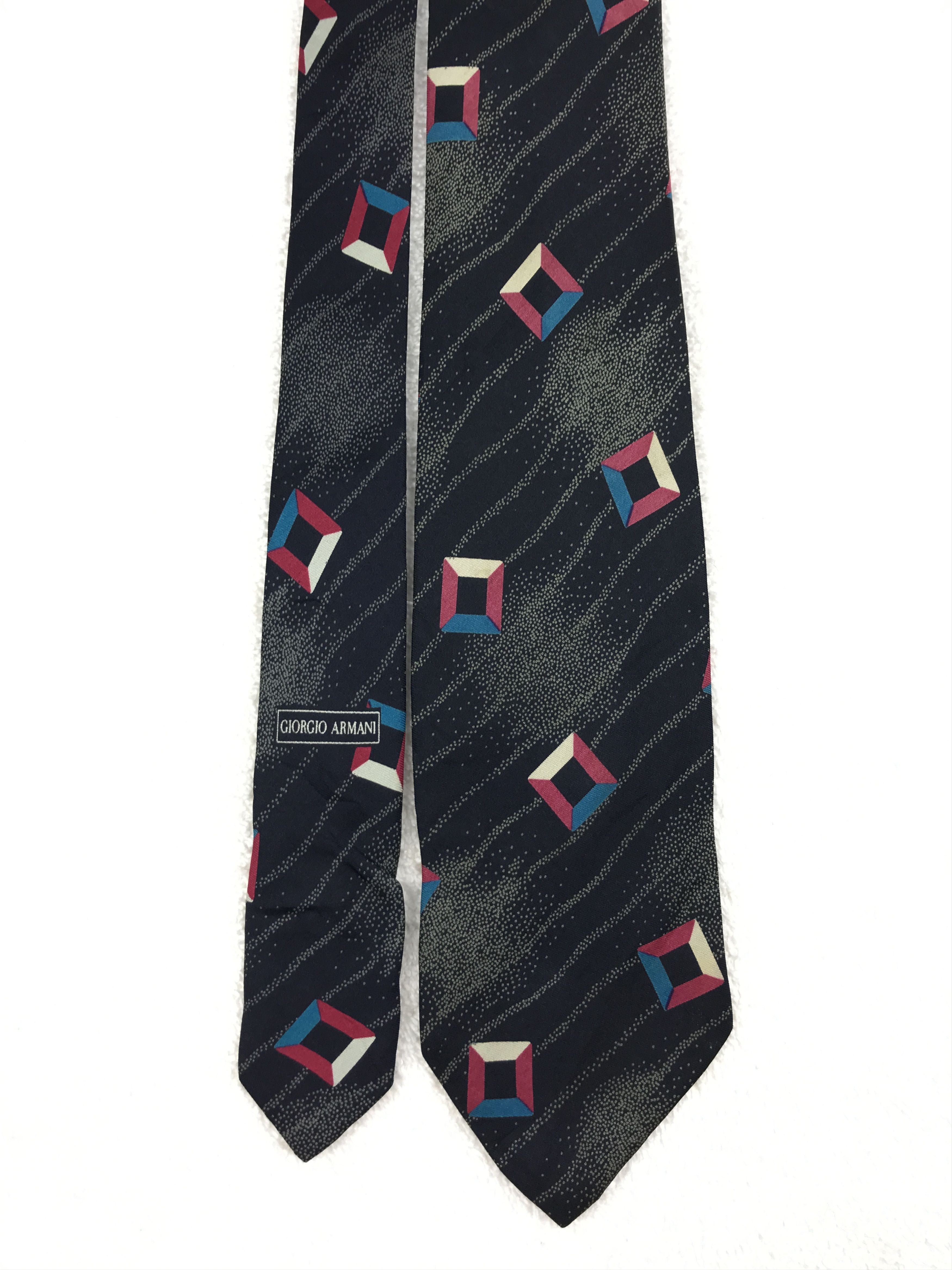 Giorgio Armani × Vintage Vintage Giorgio Armani Silk Necktie Size ONE SIZE - 3 Thumbnail