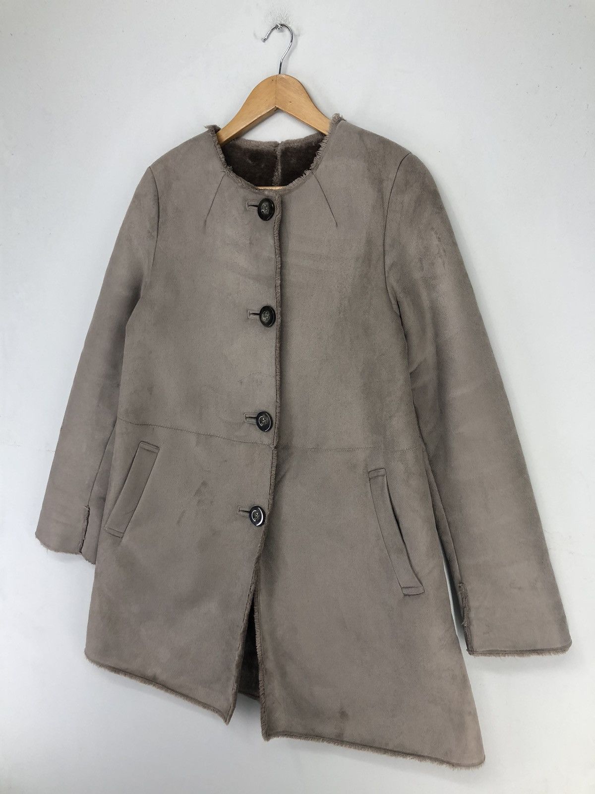 Beams Plus Vintage Ray Beams Shearling Coats Jacket Size M / US 6-8 / IT 42-44 - 3 Thumbnail