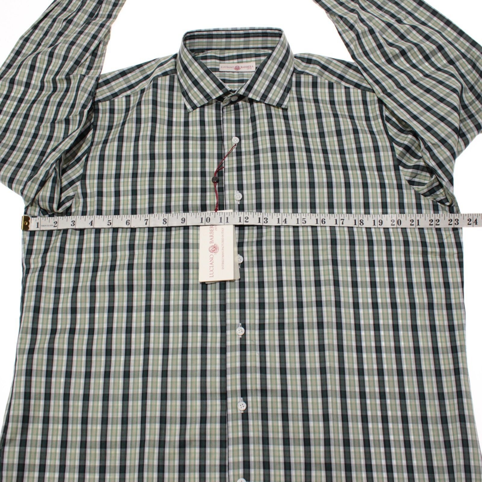 Luciano Barbera Luciano Barbera New with tags Shirt Size L US In Green Size US L / EU 52-54 / 3 - 7 Thumbnail