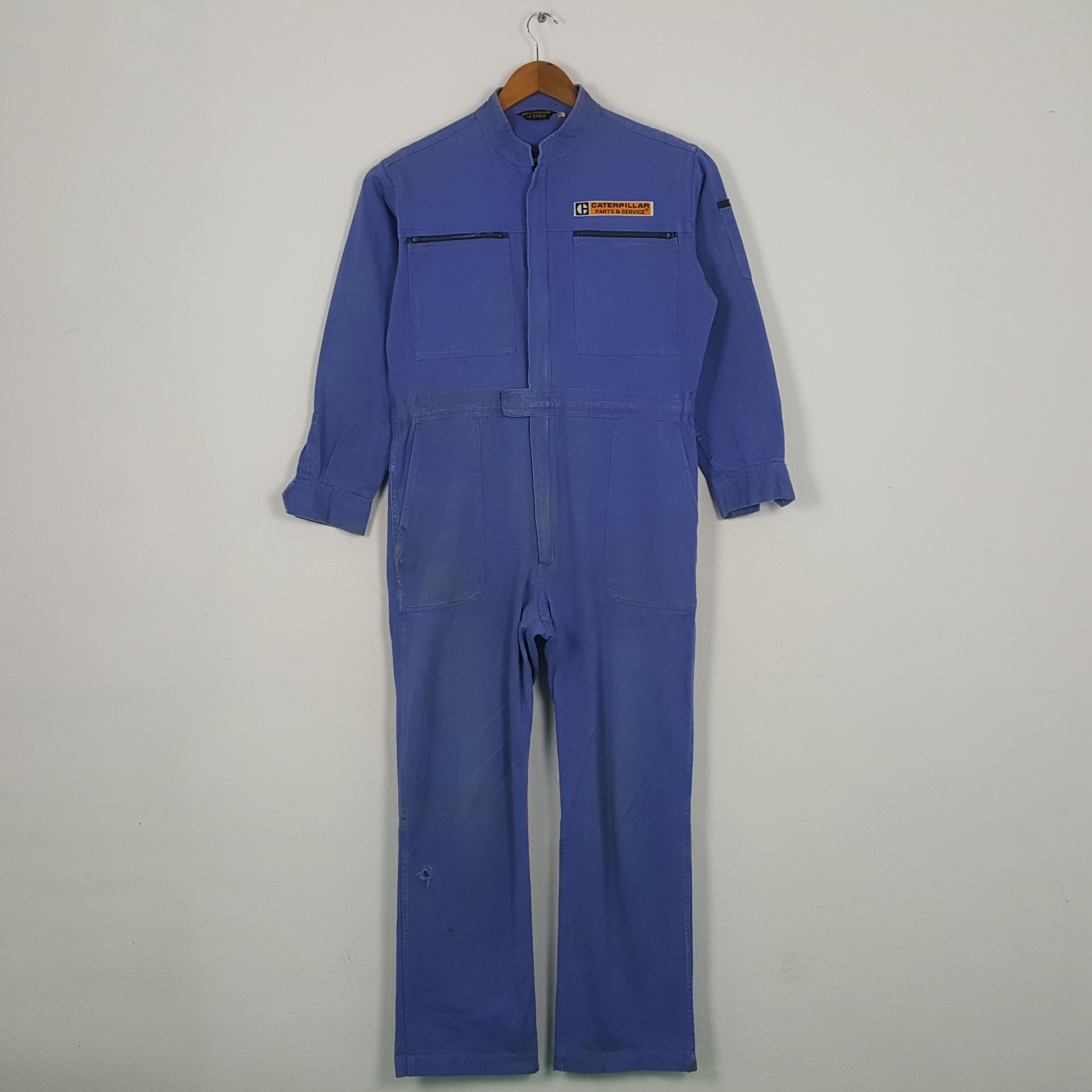 Japanese Brand Vintage Caterpillar Mitsubishi Japan Vehicle Coverall RR2 Size US L / EU 52-54 / 3 - 4 Thumbnail