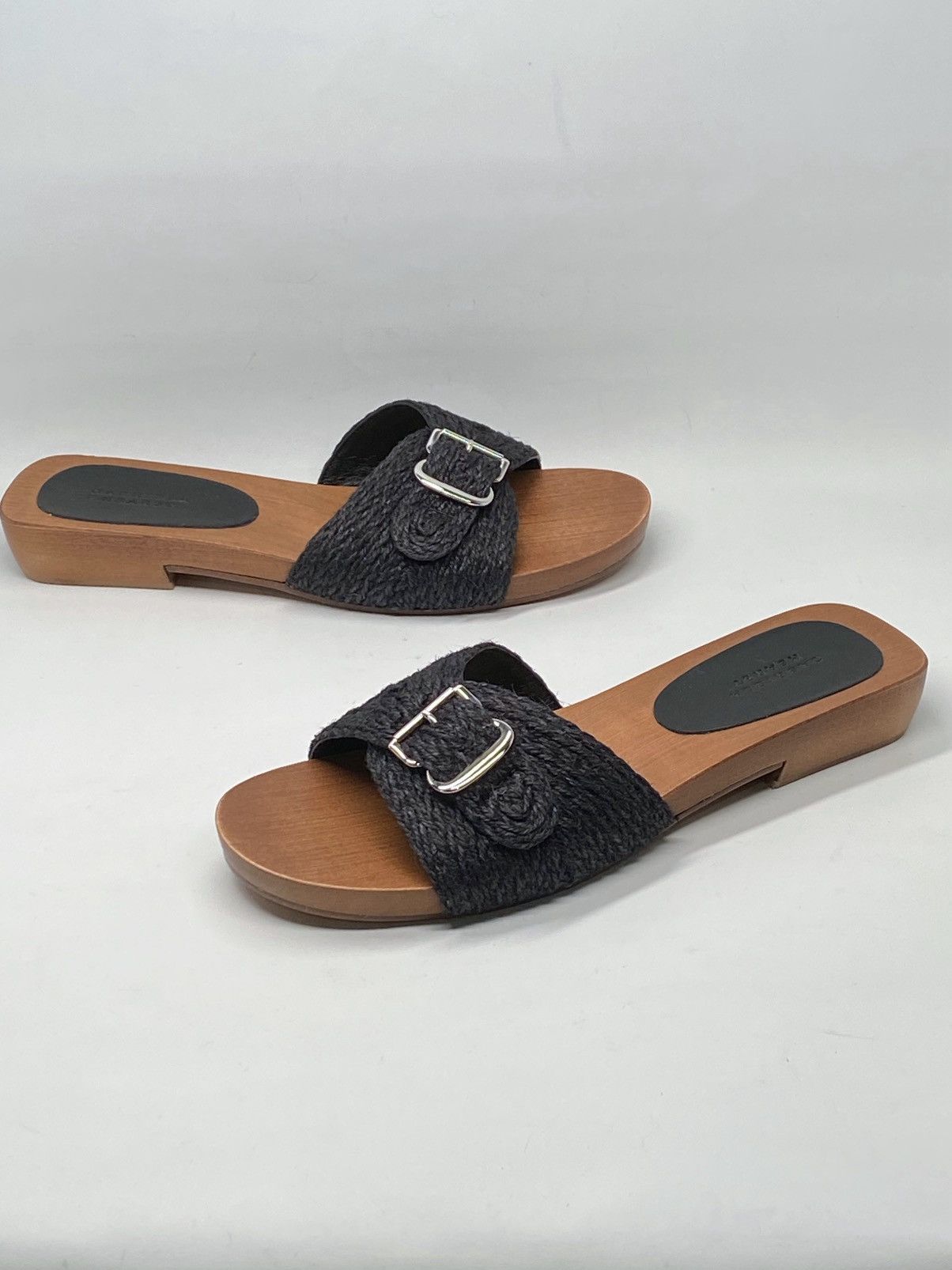 Gabriela Hearst Gabriela Hearst Clover Jute & Wood Slide size 37 Size US 7 / IT 37 - 6 Thumbnail