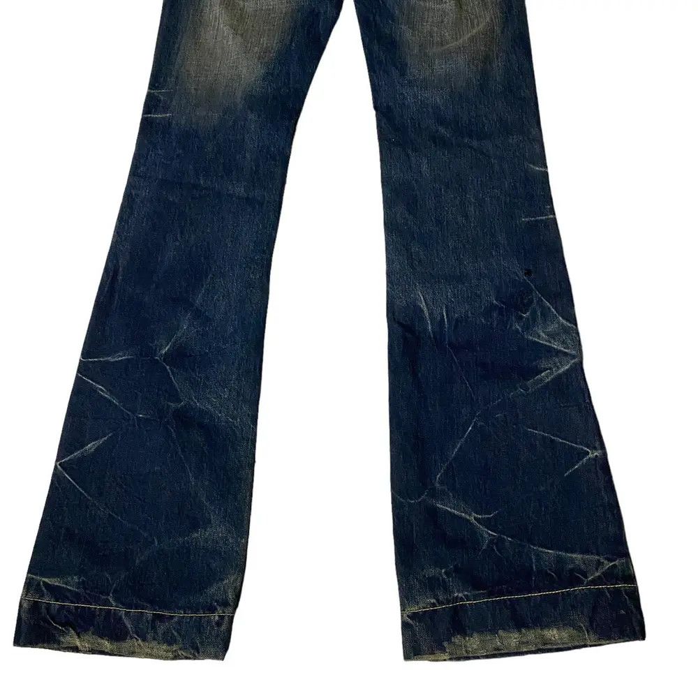 Japanese Brand Red Pepper Flared Ethnic Jeans Size US 27 - 12 Thumbnail