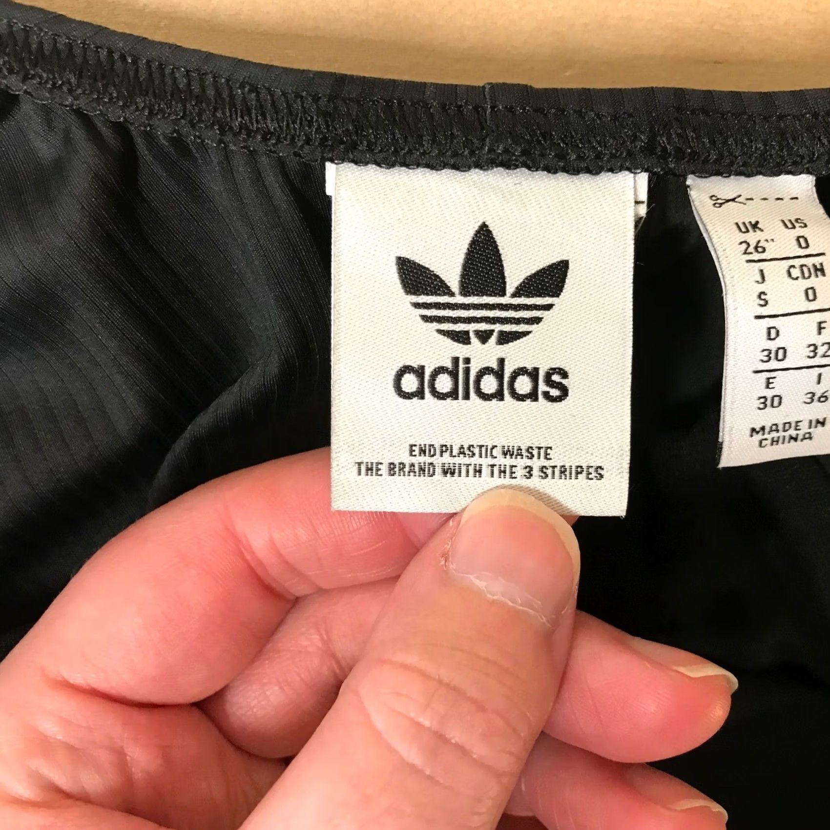 Adidas Adidas Originals Ribbed Bodysuit Black Trefoil Logo High Cut Scoop Back Size 0 Women Regular Sleeveless Knit Stretch 90s Sports Size XS / US 0-2 / IT 36-38 - 8 Thumbnail