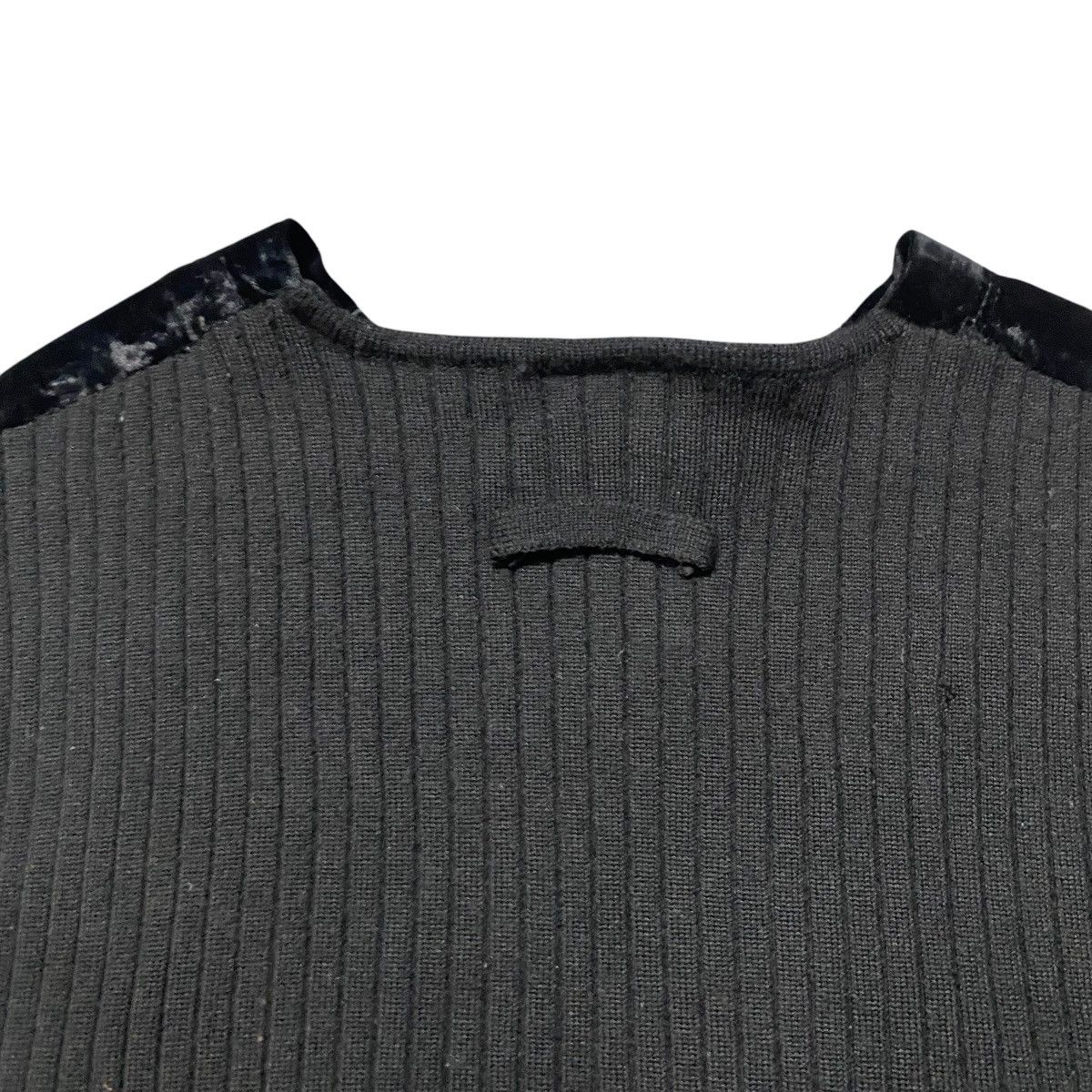 Jean Paul Gaultier Vintage Jean Paul Gaultier Black Argyle Sweater Top Hybrid Size US M / EU 48-50 / 2 - 4 Thumbnail