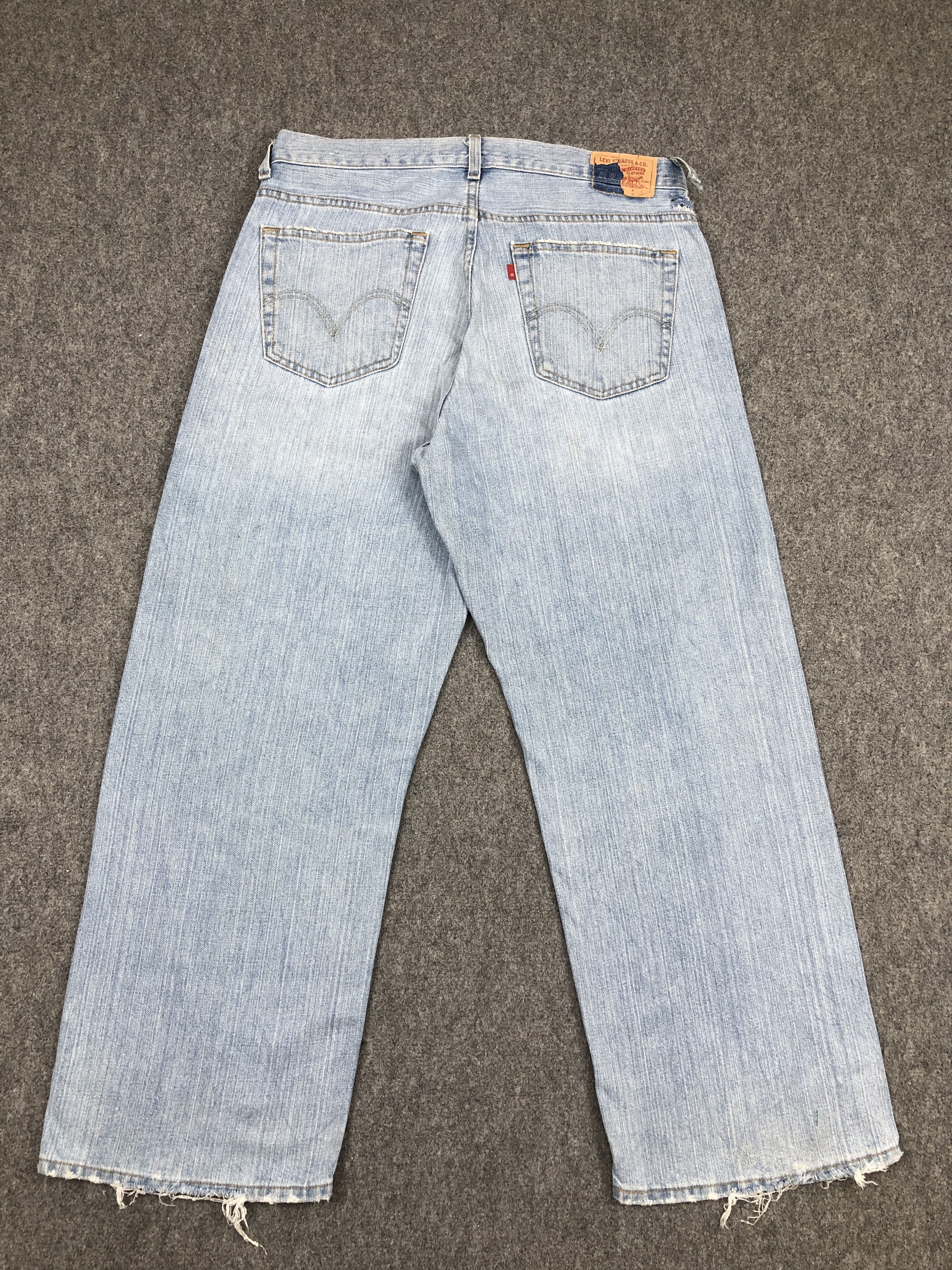 Levi's × Vintage Vintage Levis 569 Light Washed Jeans DP2365 Size US 34 / EU 50 - 3 Thumbnail