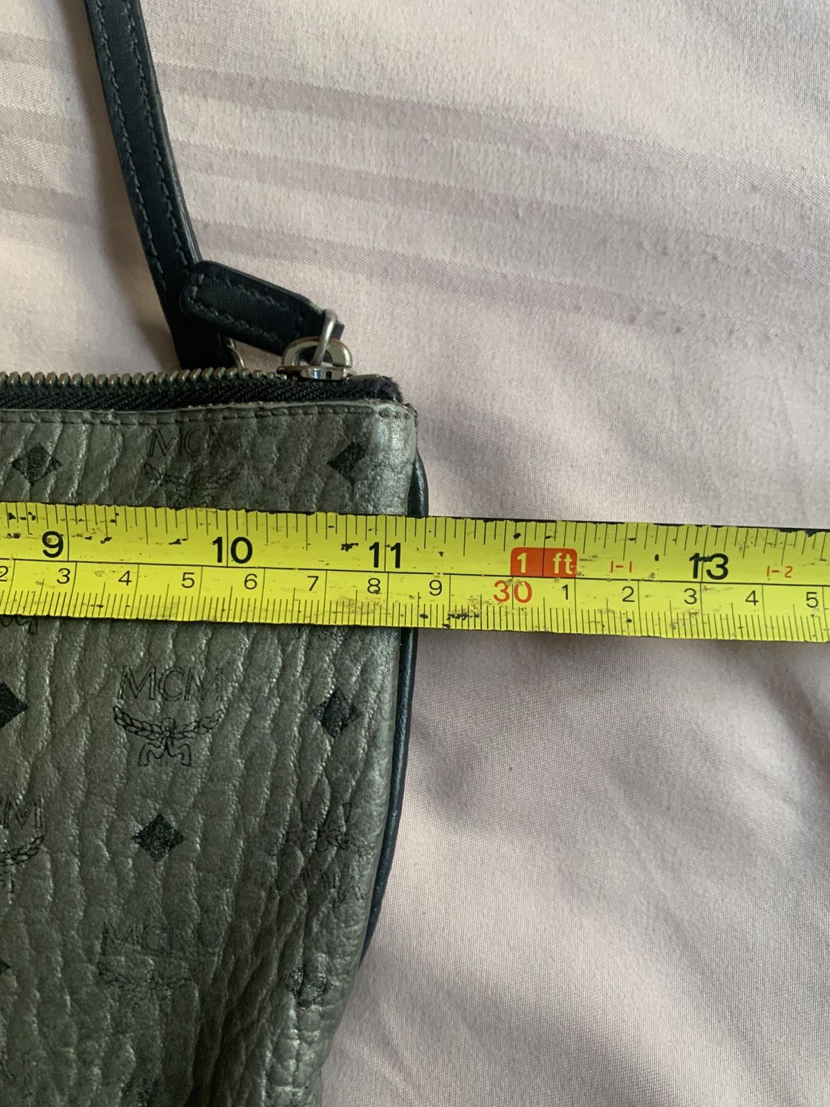 MCM MCM metallic silver canvas flat pouch Size ONE SIZE - 13 Thumbnail
