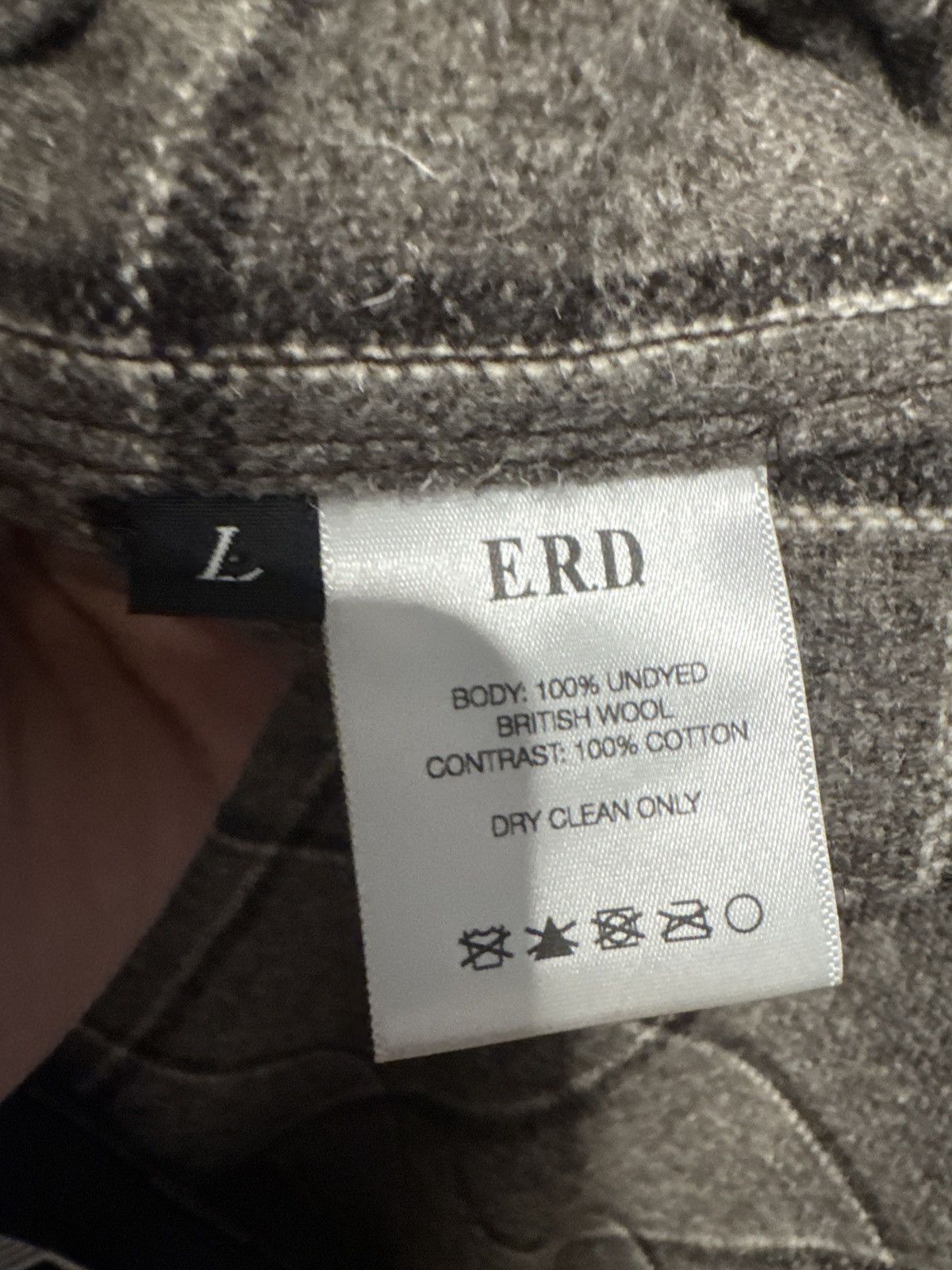 Enfants Riches Deprimes Enfants Riches Déprimés AW21 Adolf Loos Patch Shirt Size US L / EU 52-54 / 3 - 9 Thumbnail