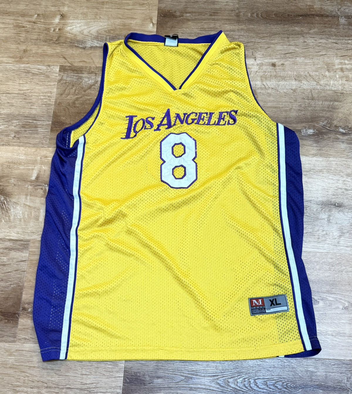 Other Los Angeles Lakers Number “8” Vintage Stitched Jersey Size US XL / EU 56 / 4 - 1 Thumbnail