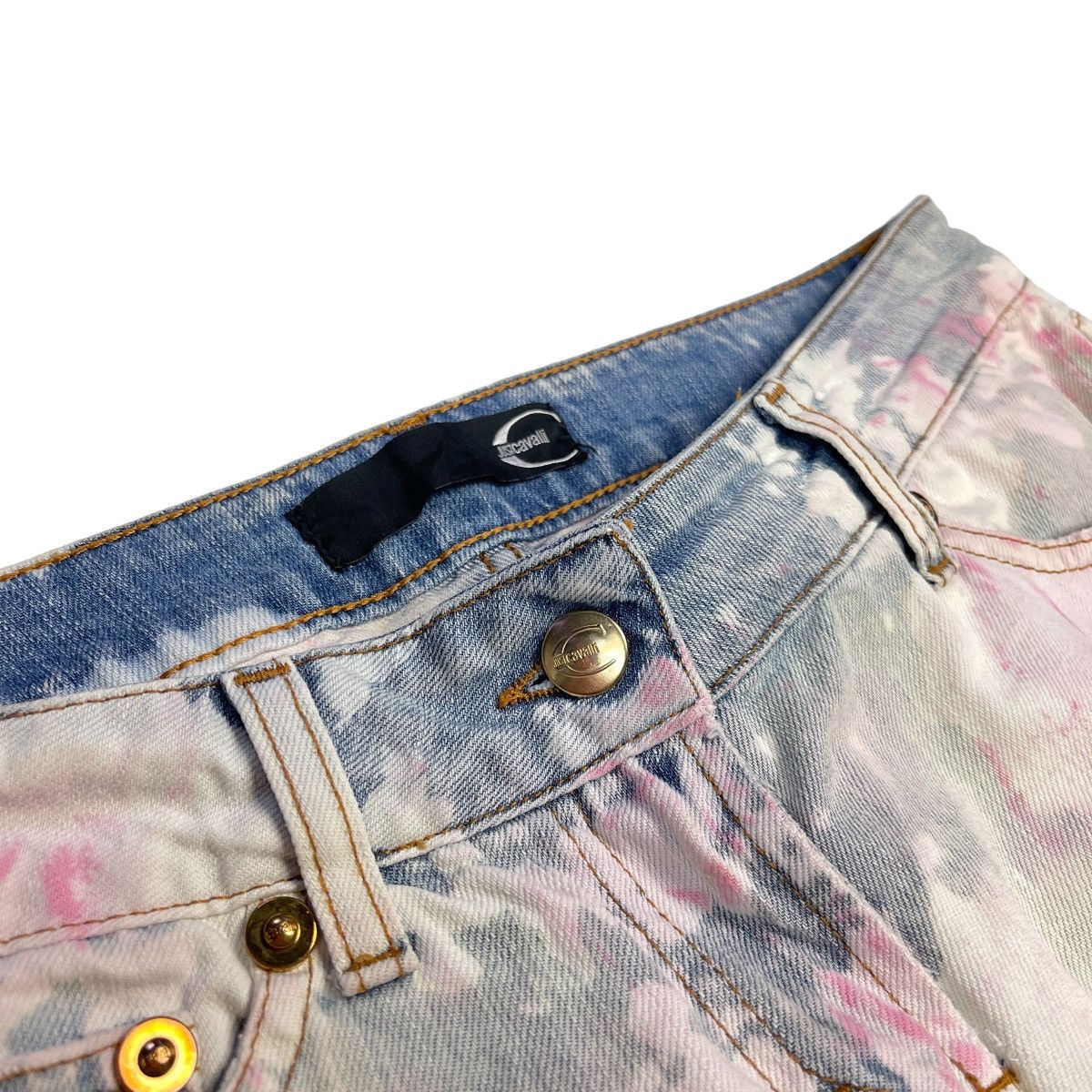 Just Cavalli Just Cavalli Distressed Denim Jeans Size 27" / US 4 / IT 40 - 3 Thumbnail