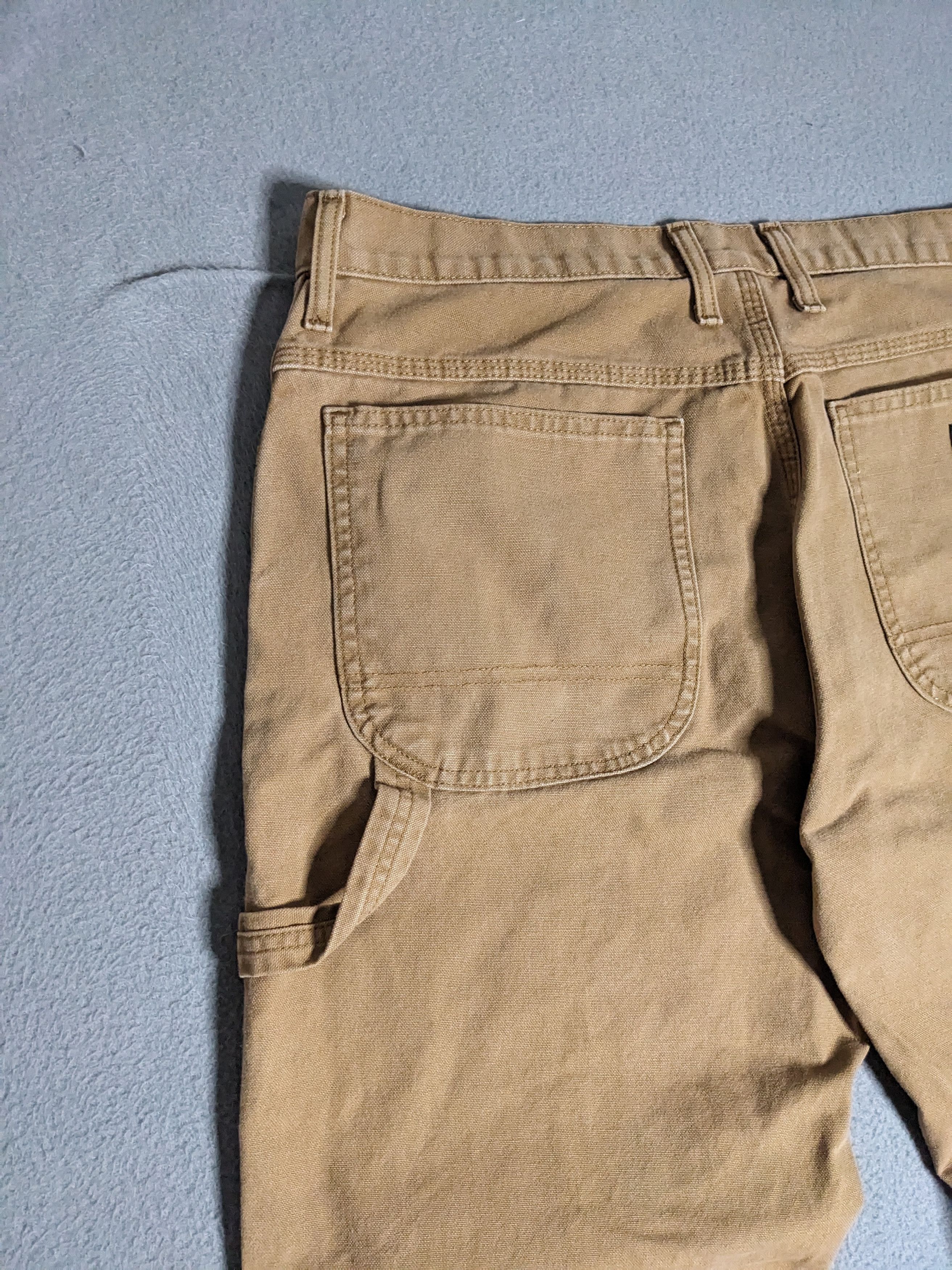 Dickies Dickies Carpenter Pants 35x30 Canvas Distressed Baggy Faded Size US 35 - 4 Thumbnail