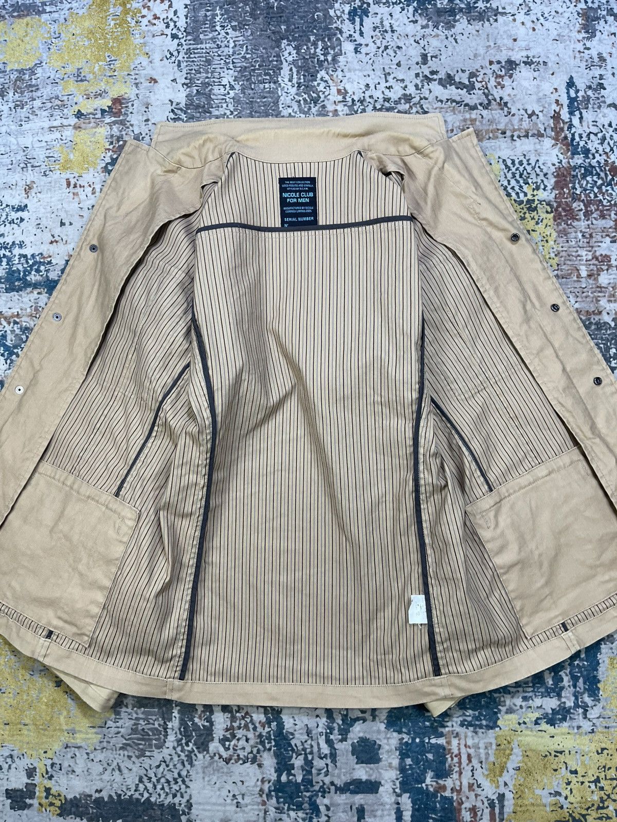 Nicole Club Nicole Club For Men Utility Safari Field Jacket Size US S / EU 44-46 / 1 - 7 Thumbnail