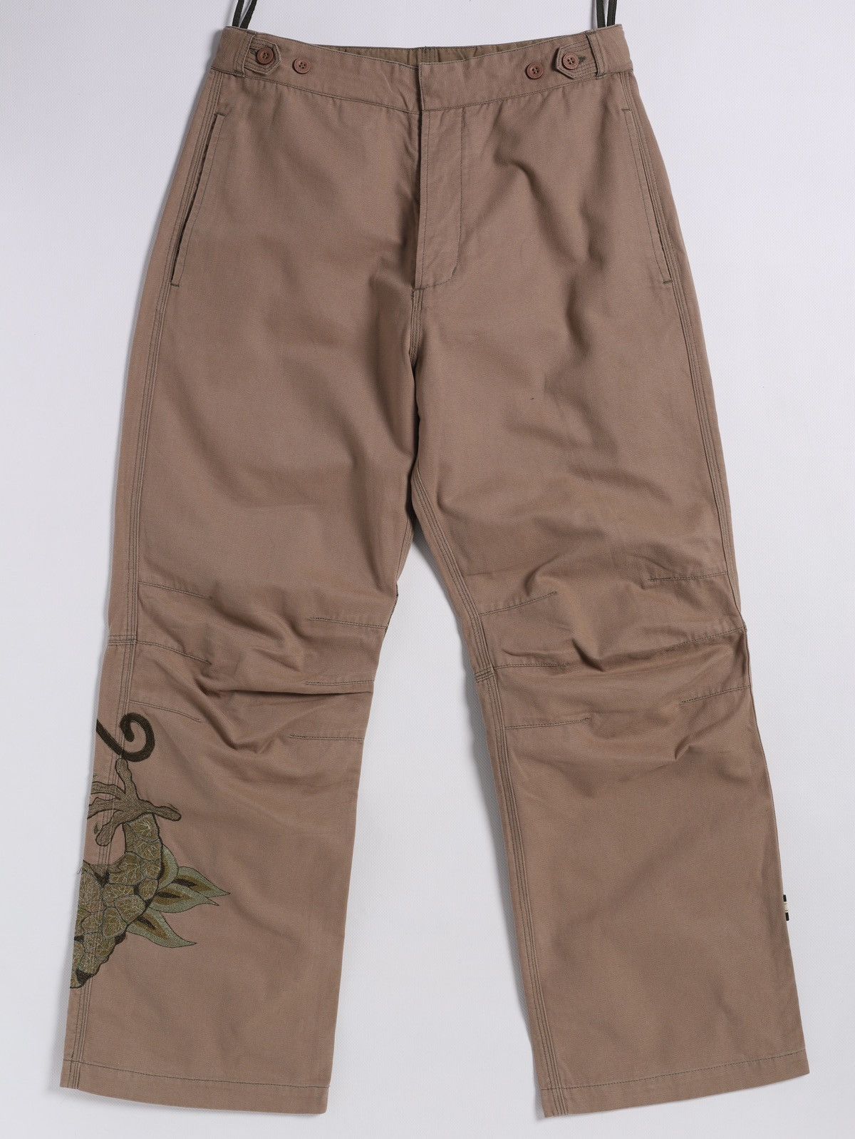 Maharishi Maharishi Embroidered Vintage Pants 2002 Dragon Printed Size US 30 / EU 46 - 1 Thumbnail