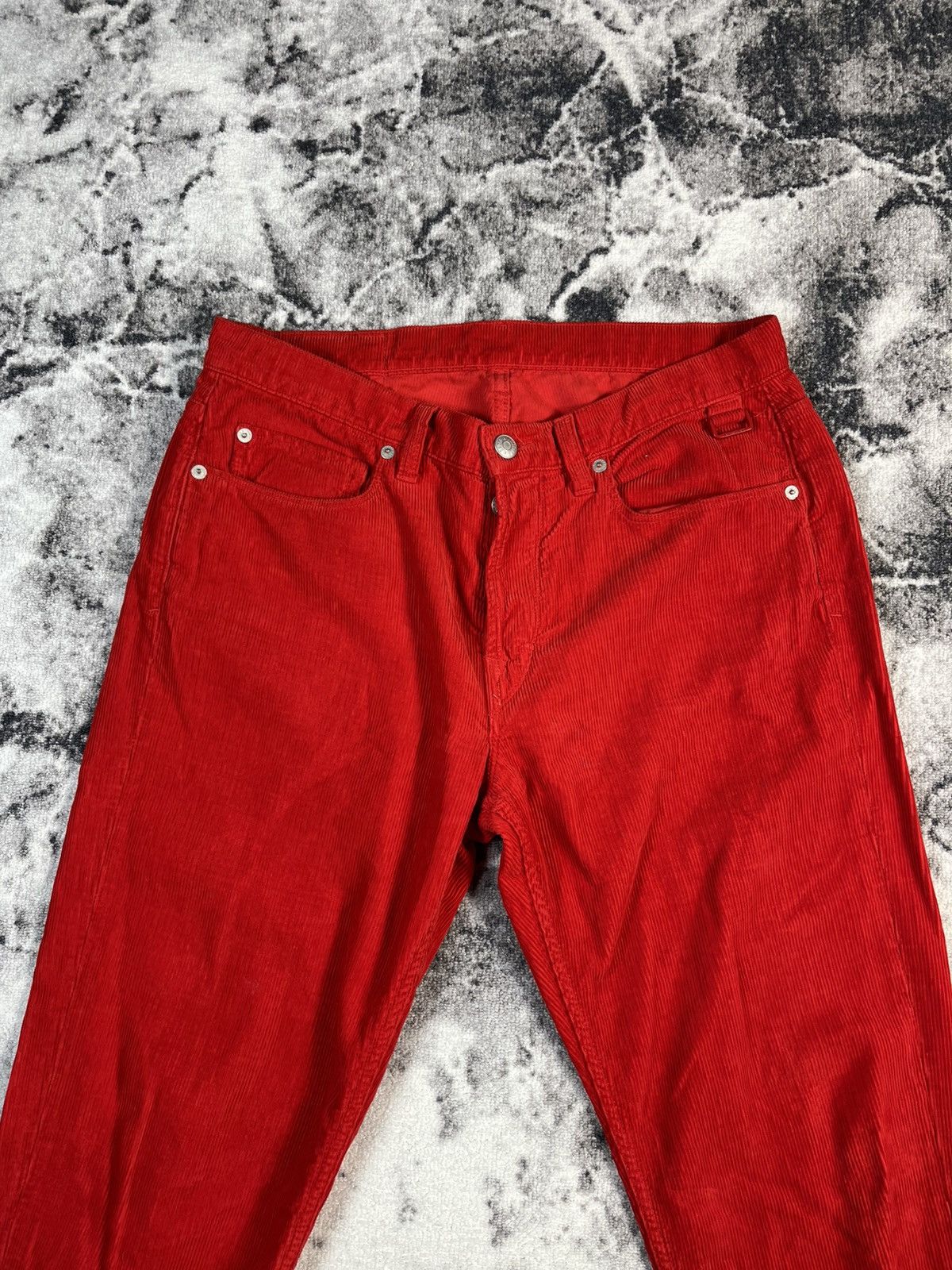 Zadig & Voltaire Zadig & Voltaire Red Corduroy Pants Size 33 Size US 33 - 3 Thumbnail