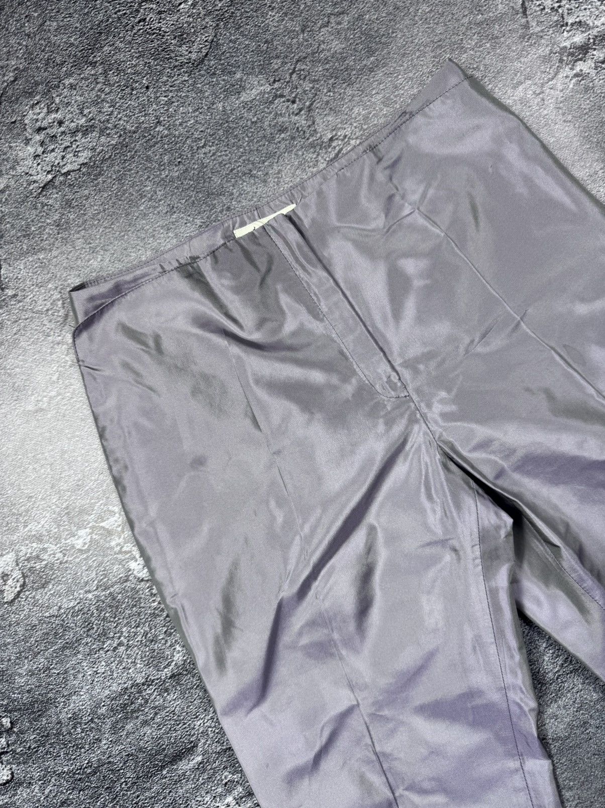 Blumarine Blumarine 100% Silk Trousers Size 28" / US 6 / IT 42 - 2 Thumbnail