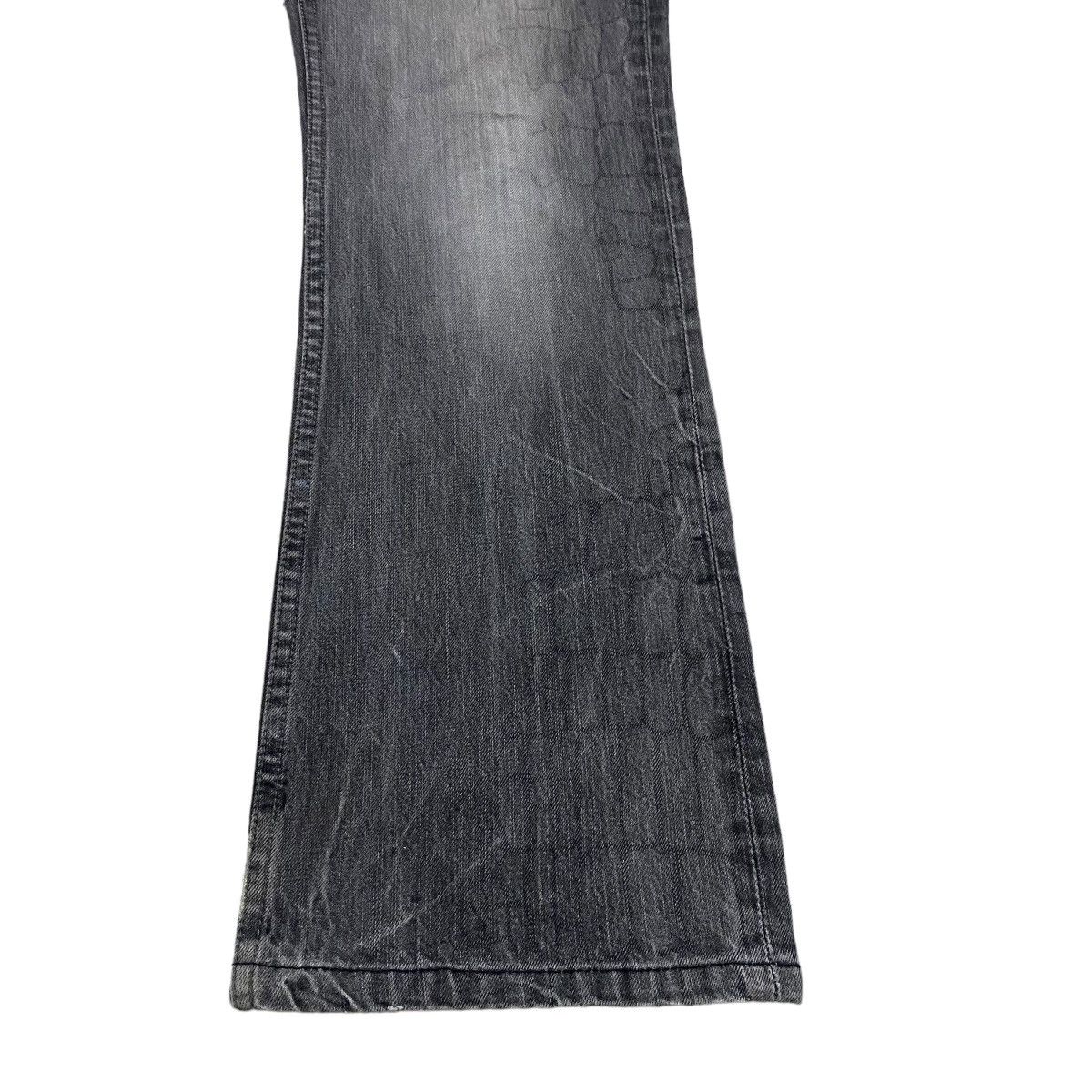semanticdesign Semantic Design Spiderweb Denim Flare Jeans Size US 34 / EU 50 - 10 Thumbnail