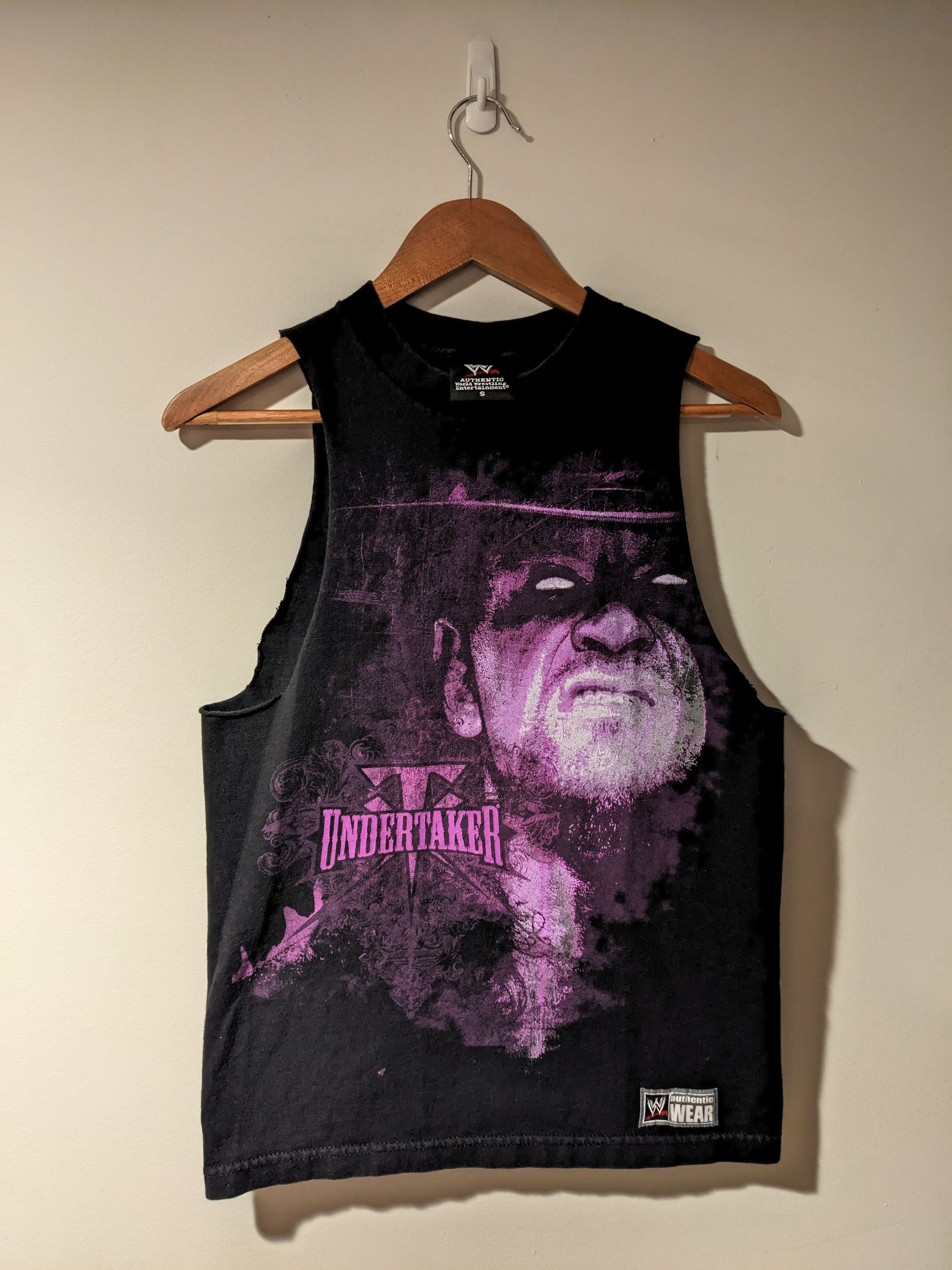 Vintage × WWE Vintage Undertaker WWE Wrestling Small Sleeveless T-Shirt Size US S / EU 44-46 / 1 - 1 Thumbnail