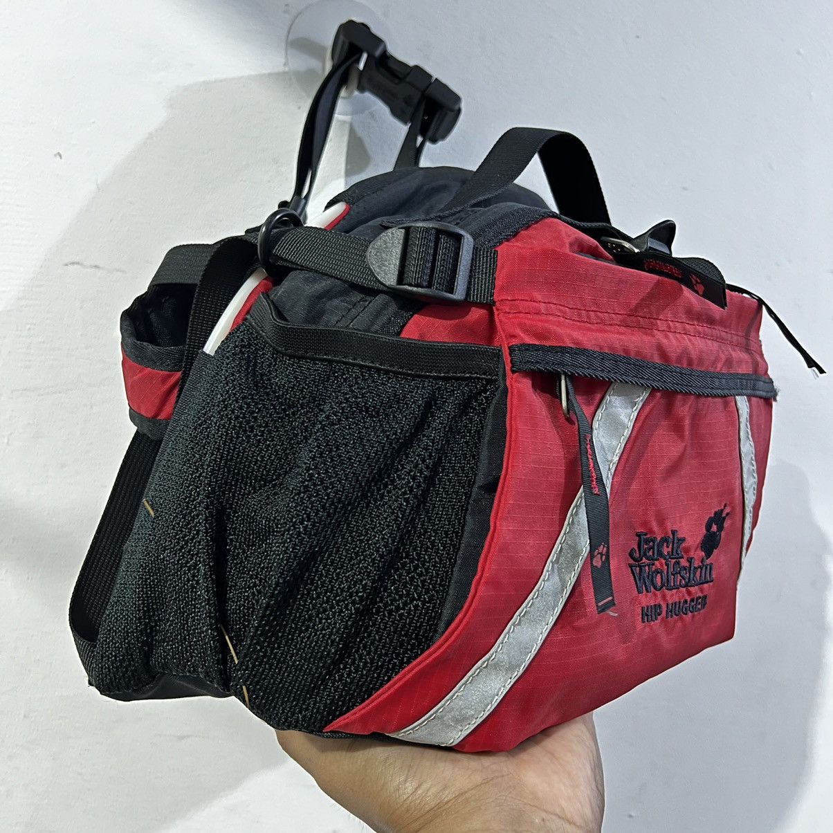 Jack Wolfskin × Vintage VINTAGE SS1995 JACK WOLFSKIN HIP HUGGER LUMBAR WAISTBAG Size ONE SIZE - 4 Thumbnail