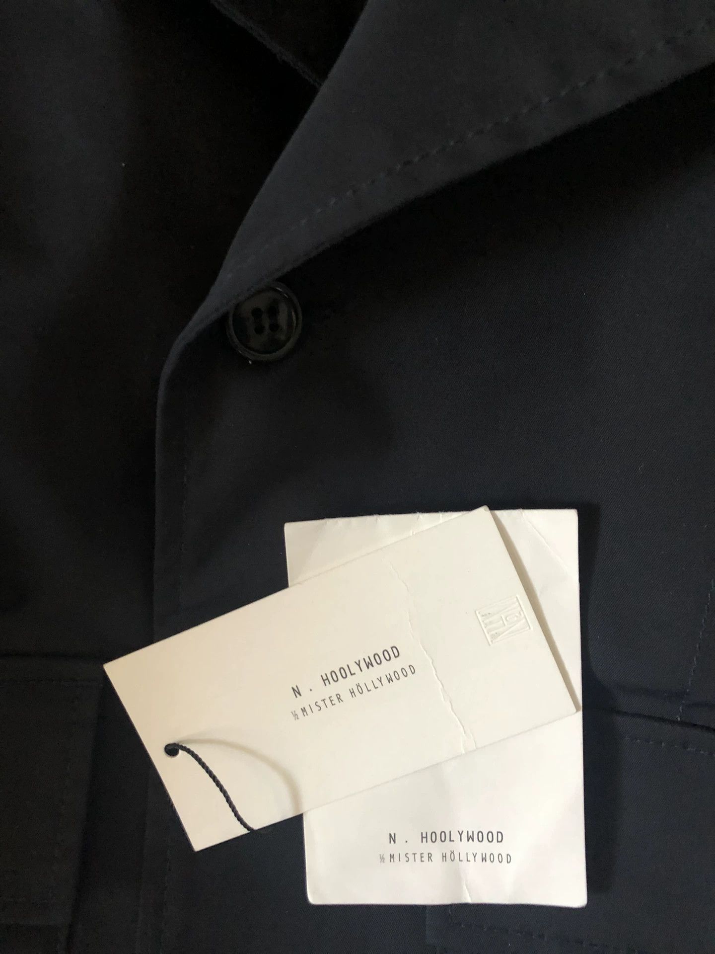 N.Hoolywood n.hoolywood 21 S navy classic loose pocket 2worn jacket Size US S / EU 44-46 / 1 - 6 Thumbnail