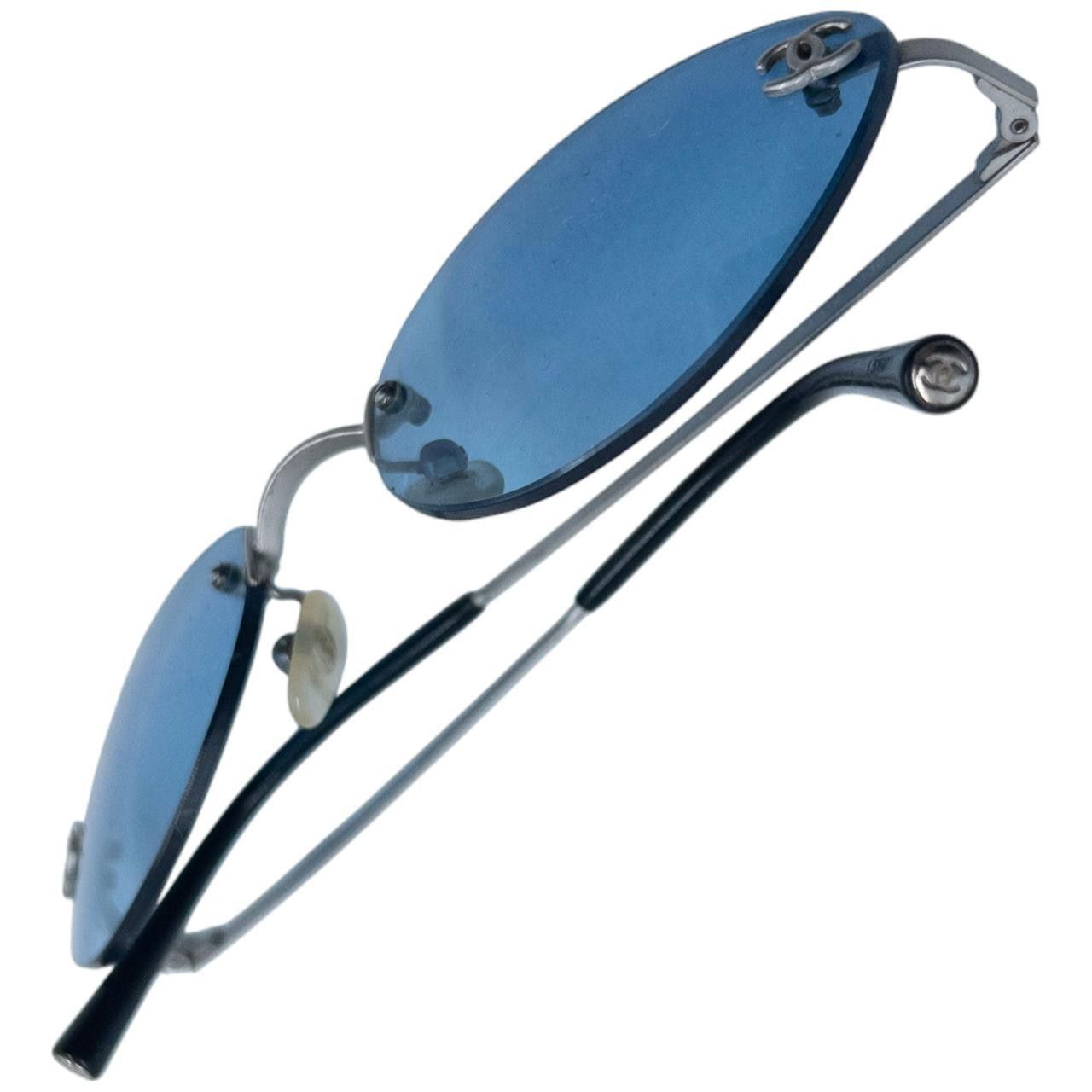 Chanel Vintage Chanel Rimless Sunglasses Size ONE SIZE - 7 Thumbnail