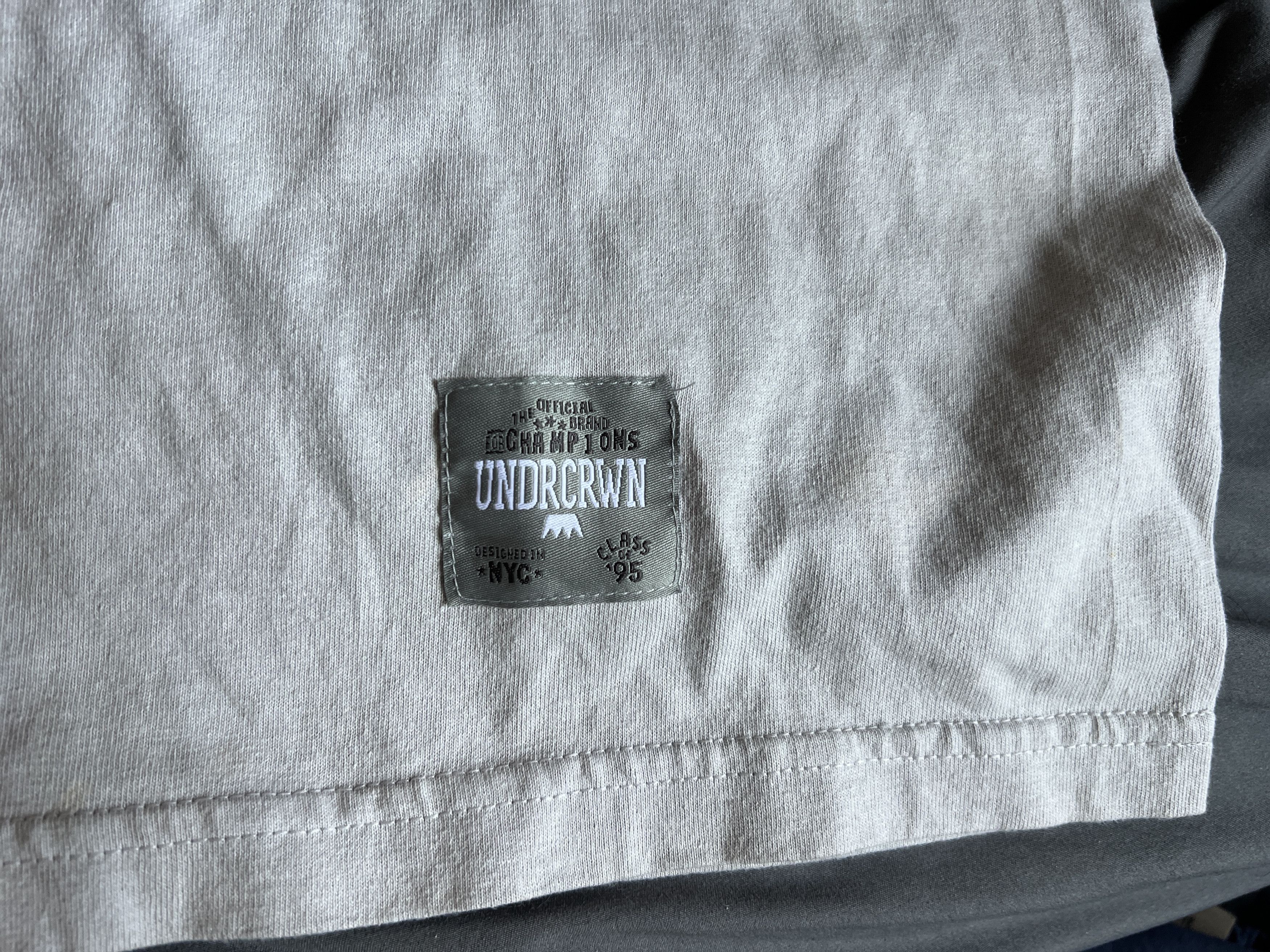 UNDRCRWN UNDRCRWN "All Grey Everything" Tee Shirt Medium $95 Size US M / EU 48-50 / 2 - 3 Thumbnail