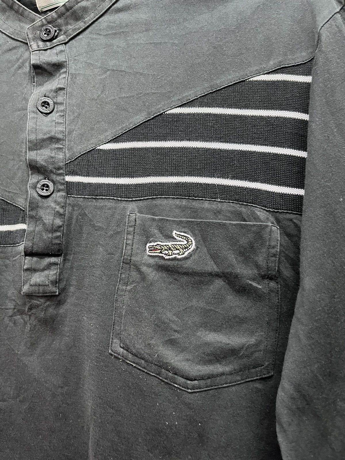 Japanese Brand Vintage Crocodile Long Sleeve Polo Tee Size US L / EU 52-54 / 3 - 2 Thumbnail