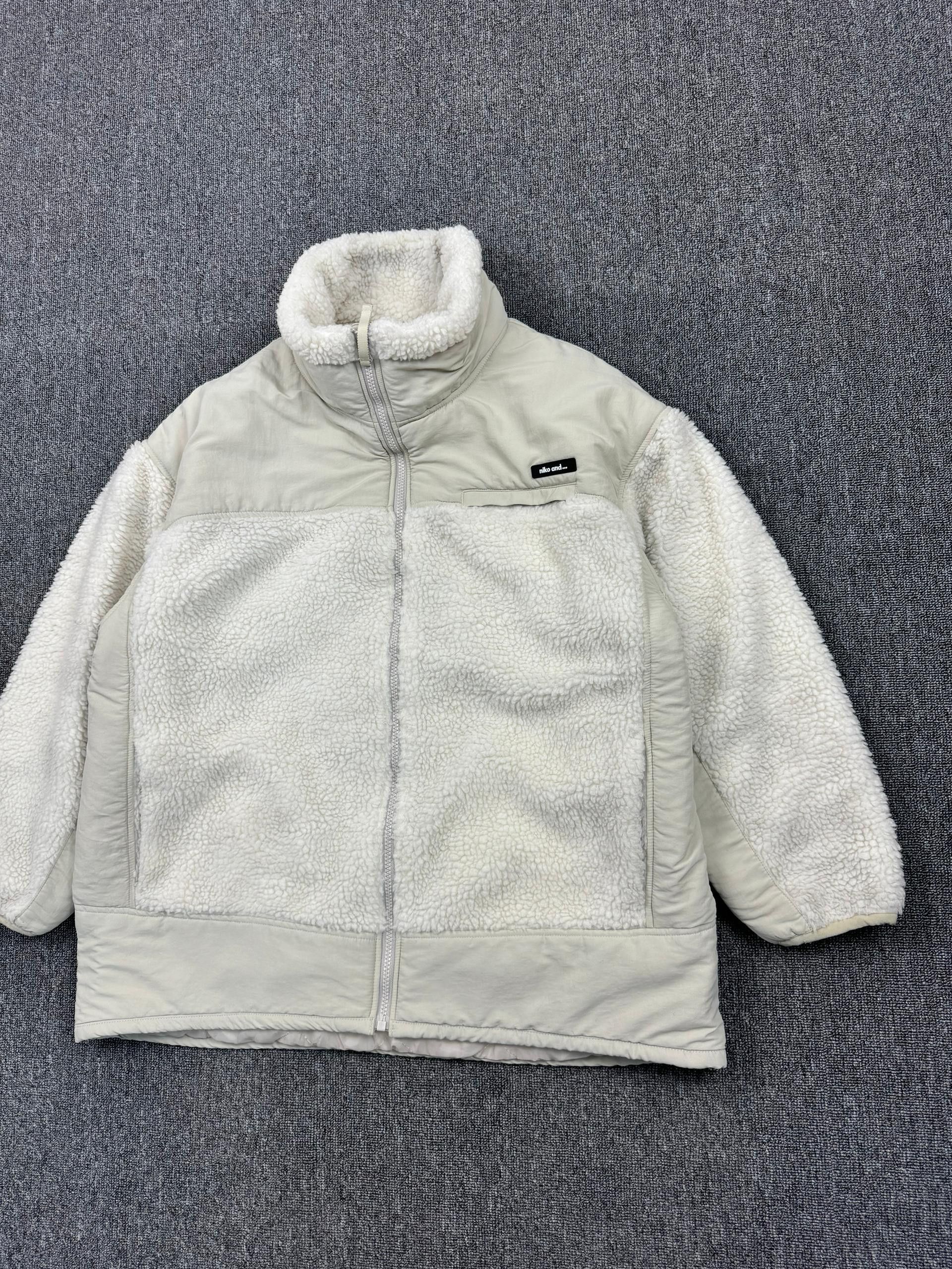 Japanese Brand Niko And Japanese Brand Retro Sherpa Fleece Zipper Jacket Size US L / EU 52-54 / 3 - 2 Thumbnail