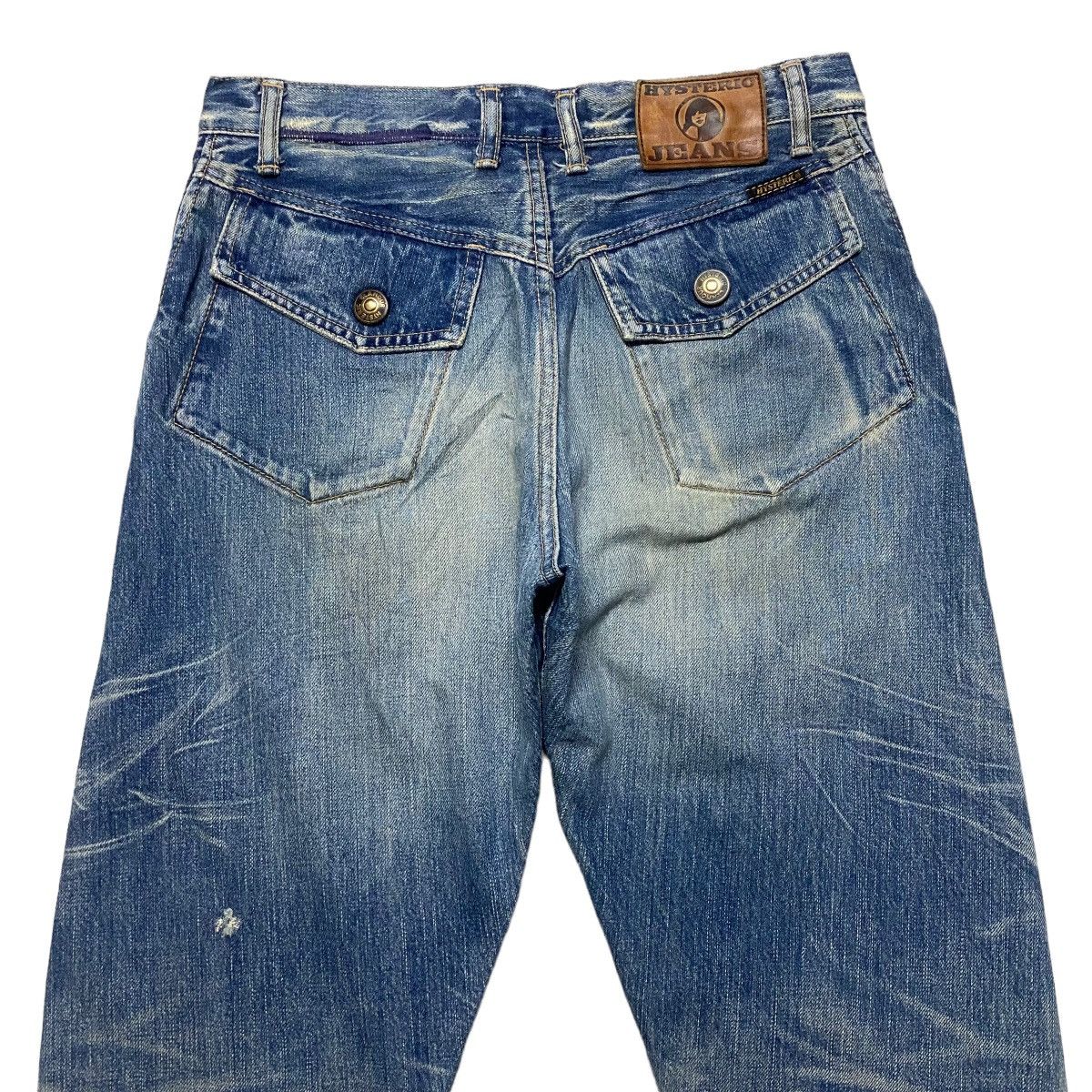 Hysteric Glamour Vintage Hysteric Glamour Distressed Honeycomb Jeans Size US 29 - 10 Thumbnail