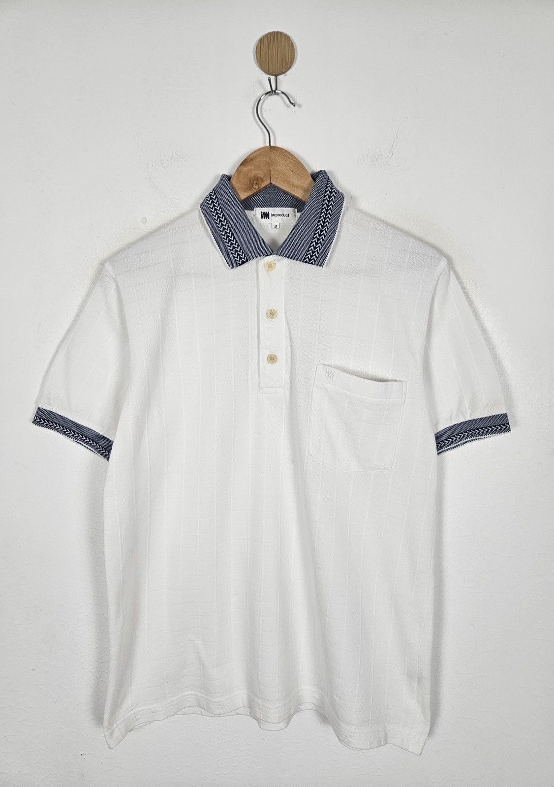 Issey Miyake design studio polo shirt