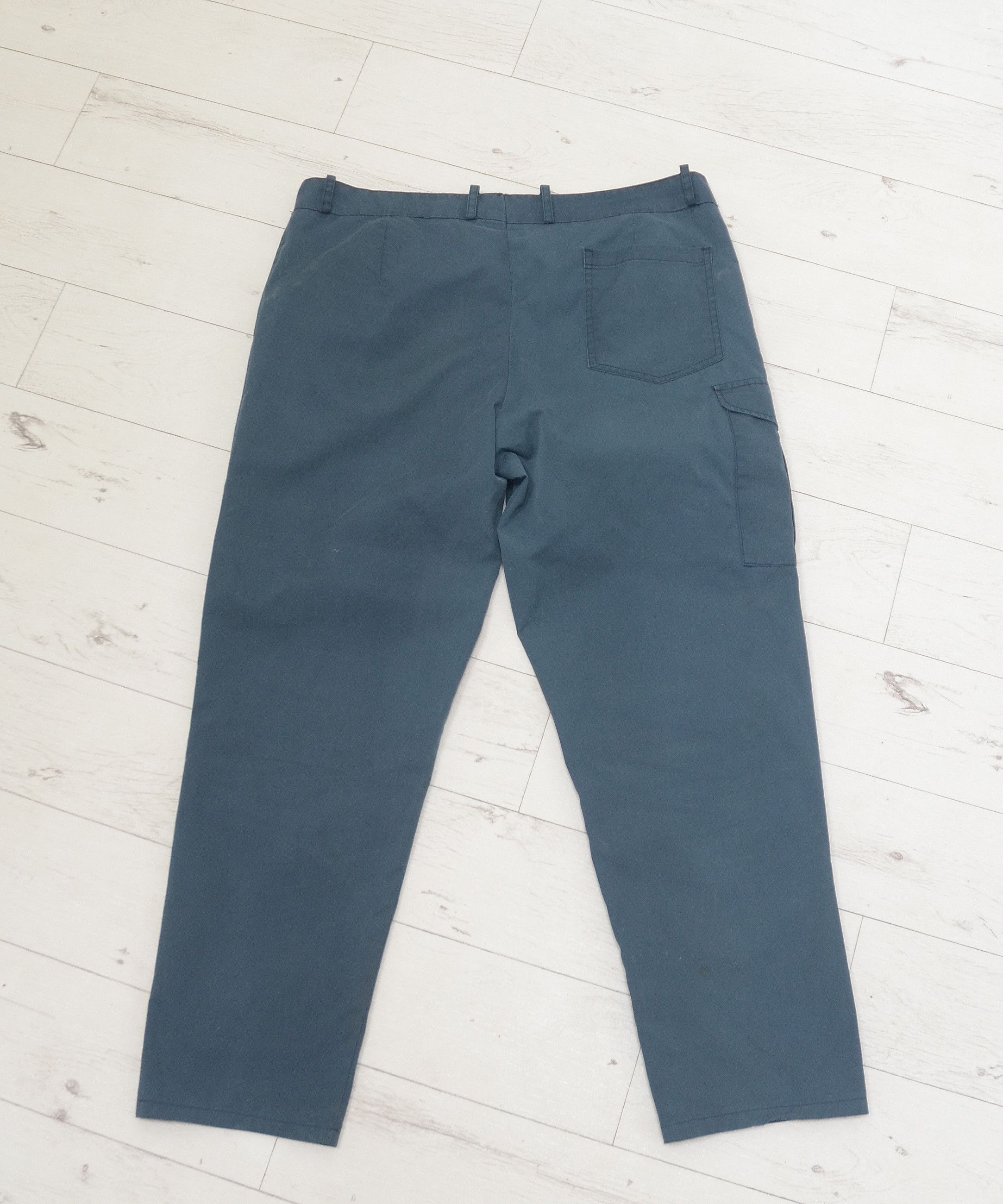 Fjallraven × Vintage Fjallraven 90s Vintage Cargo Pant Blue Outdoor Workwear Size US 38 / EU 54 - 6 Thumbnail