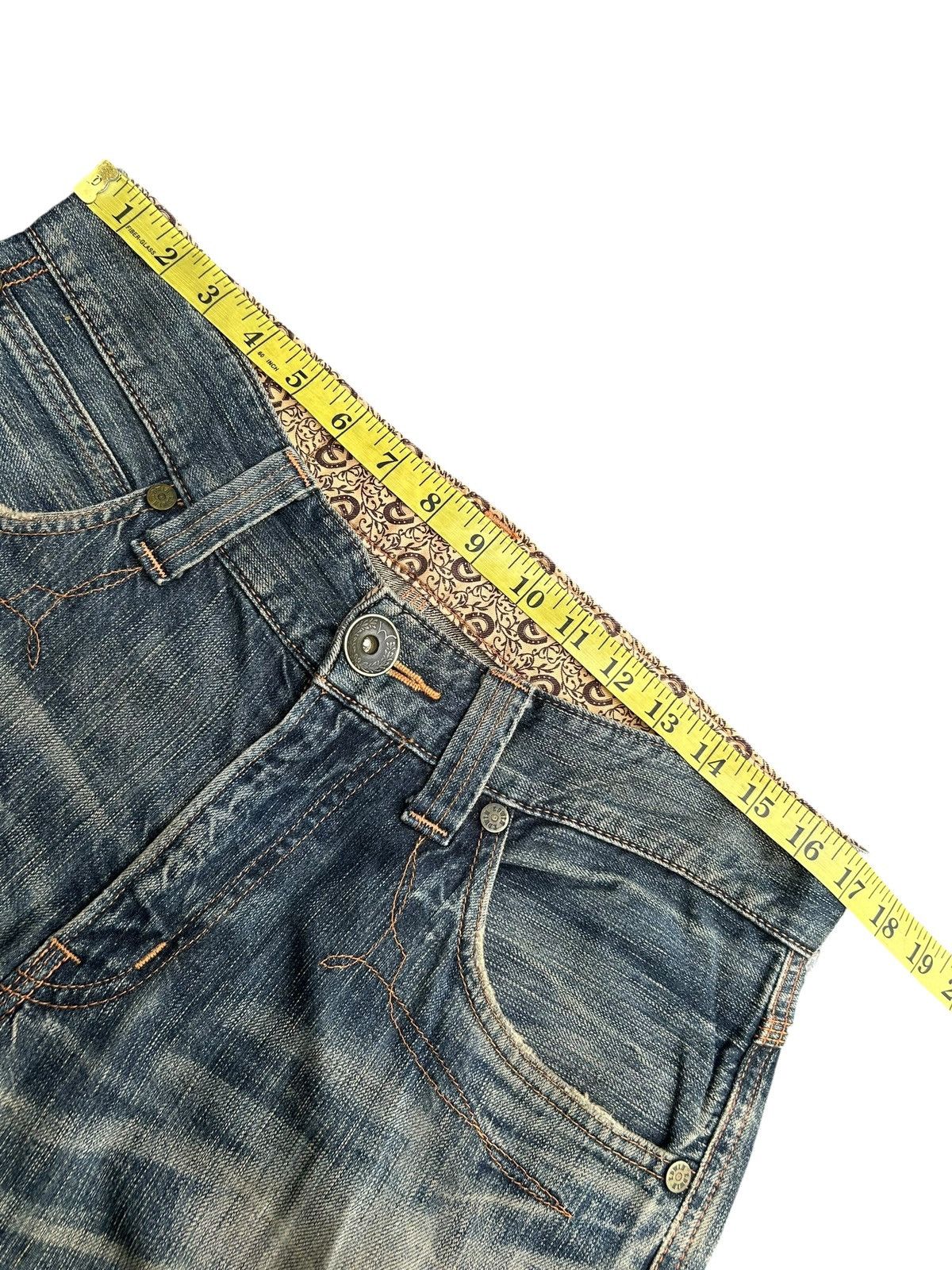Edwin Vintage Edwin Navajo Japanese Brand Distressed Denim Jeans Size US 34 / EU 50 - 19 Thumbnail