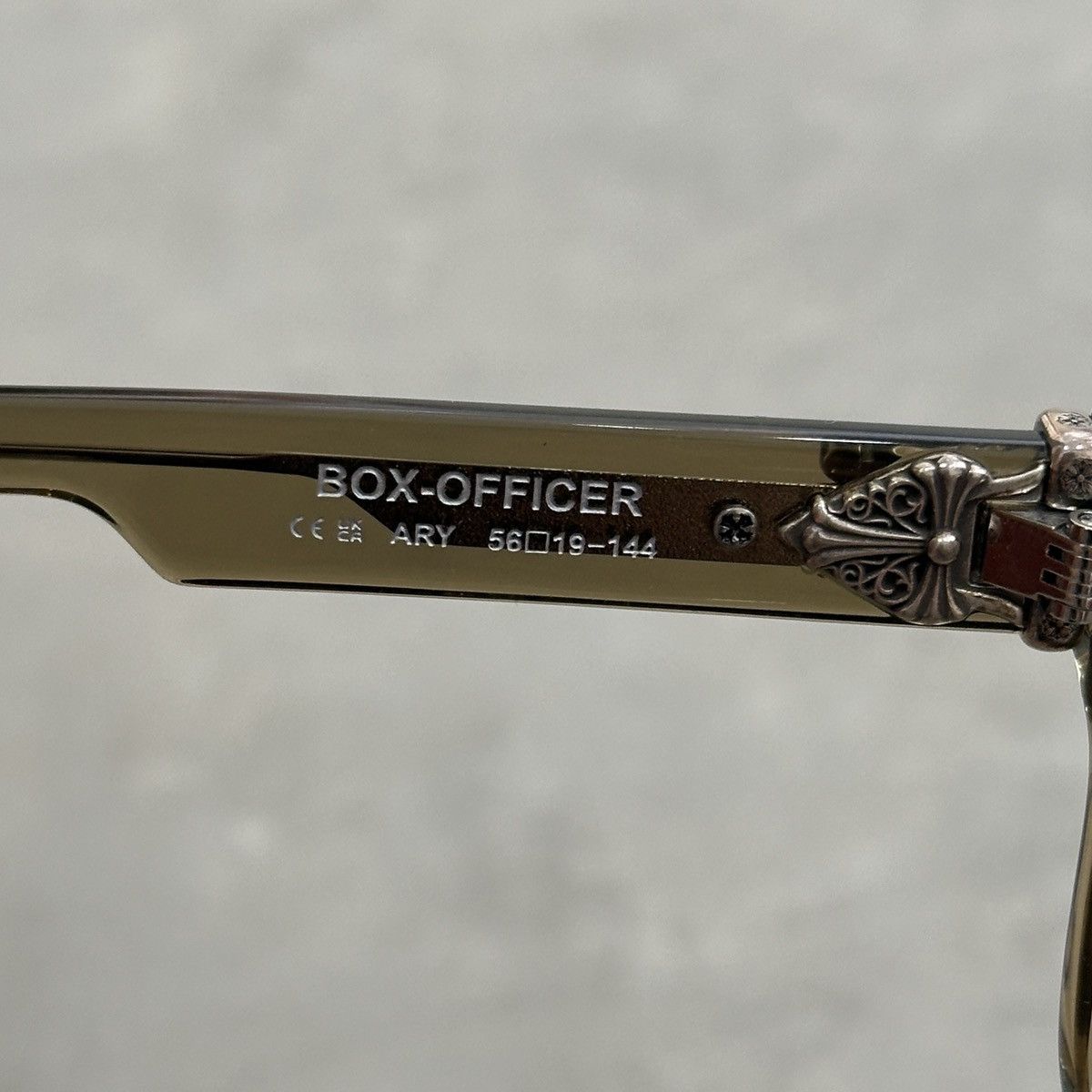 Chrome Hearts CHROME HEARTS BOX OFFICER EYEWEAR Size ONE SIZE - 8 Thumbnail