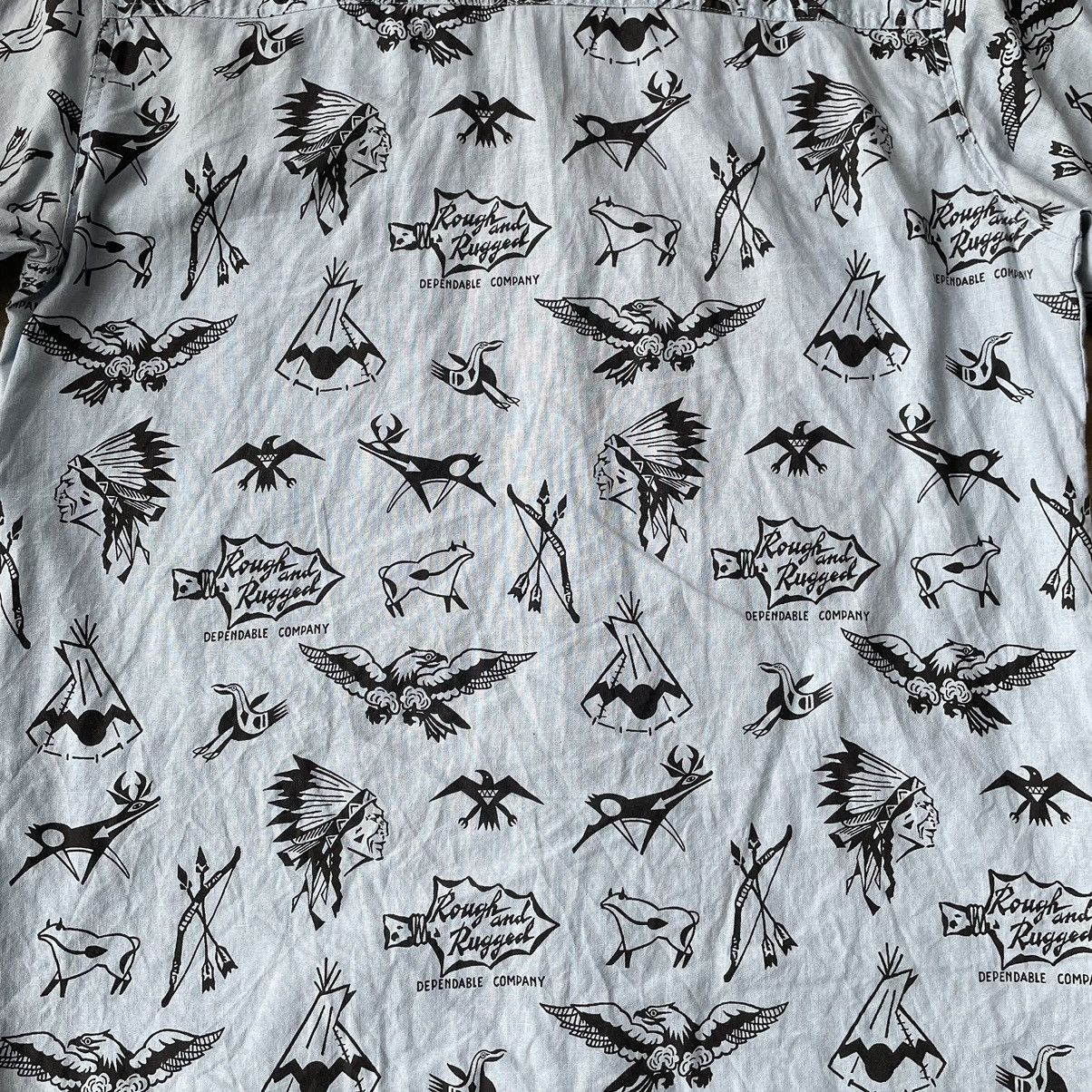 Designer Rough and rugged shirt Size US L / EU 52-54 / 3 - 6 Thumbnail