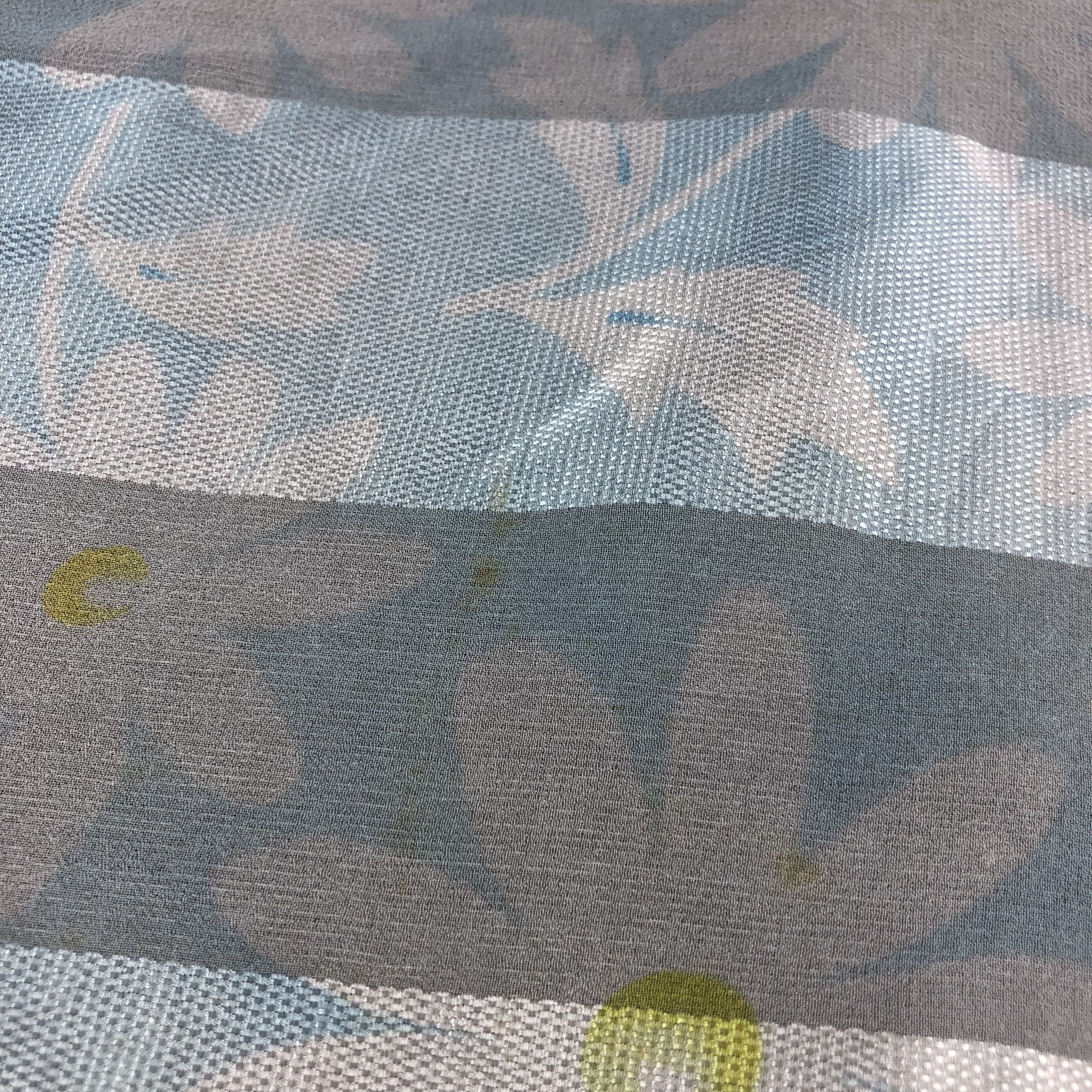 Courreges Courreges Slit Thread Silk Scarf M865 Size ONE SIZE - 6 Thumbnail