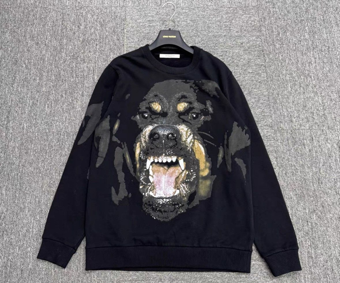 Givenchy Givenchy Dog Head Hooded Sweatshirt Size US S / EU 44-46 / 1 - 1 Thumbnail