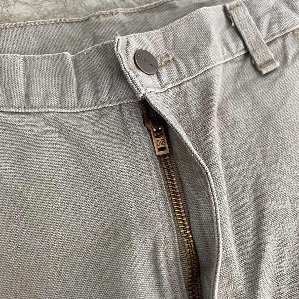 Carhartt Size 34x31 Vintage Carhartt Desert Grey Carpenter Work Pants Size US 34 / EU 50 - 13 Thumbnail