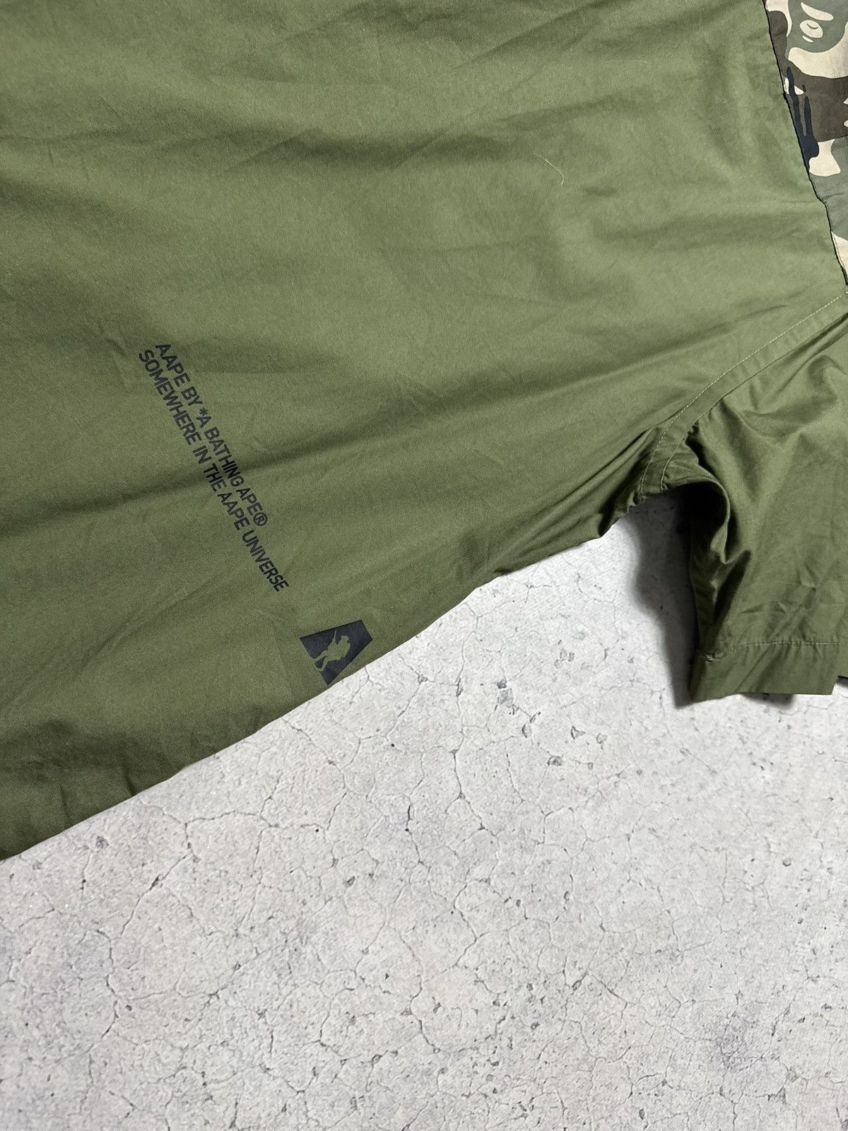 Aape Aape by A Bathing Ape Bape Button Up Short Sleeve Shirt Size US S / EU 44-46 / 1 - 14 Thumbnail