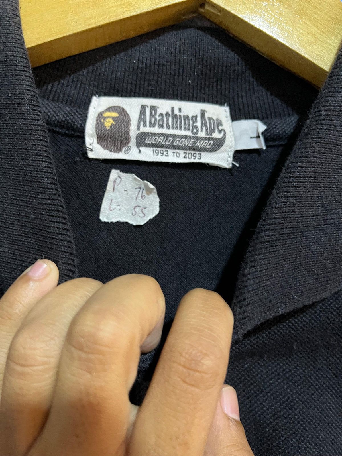Bape Bape polo shirt Size US L / EU 52-54 / 3 - 4 Thumbnail