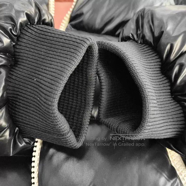 Acne Studios Acne Studios Black Short Quilted Jacket, Shiny Patent Leat Size XXS / US 00 / IT 34 - 7 Thumbnail