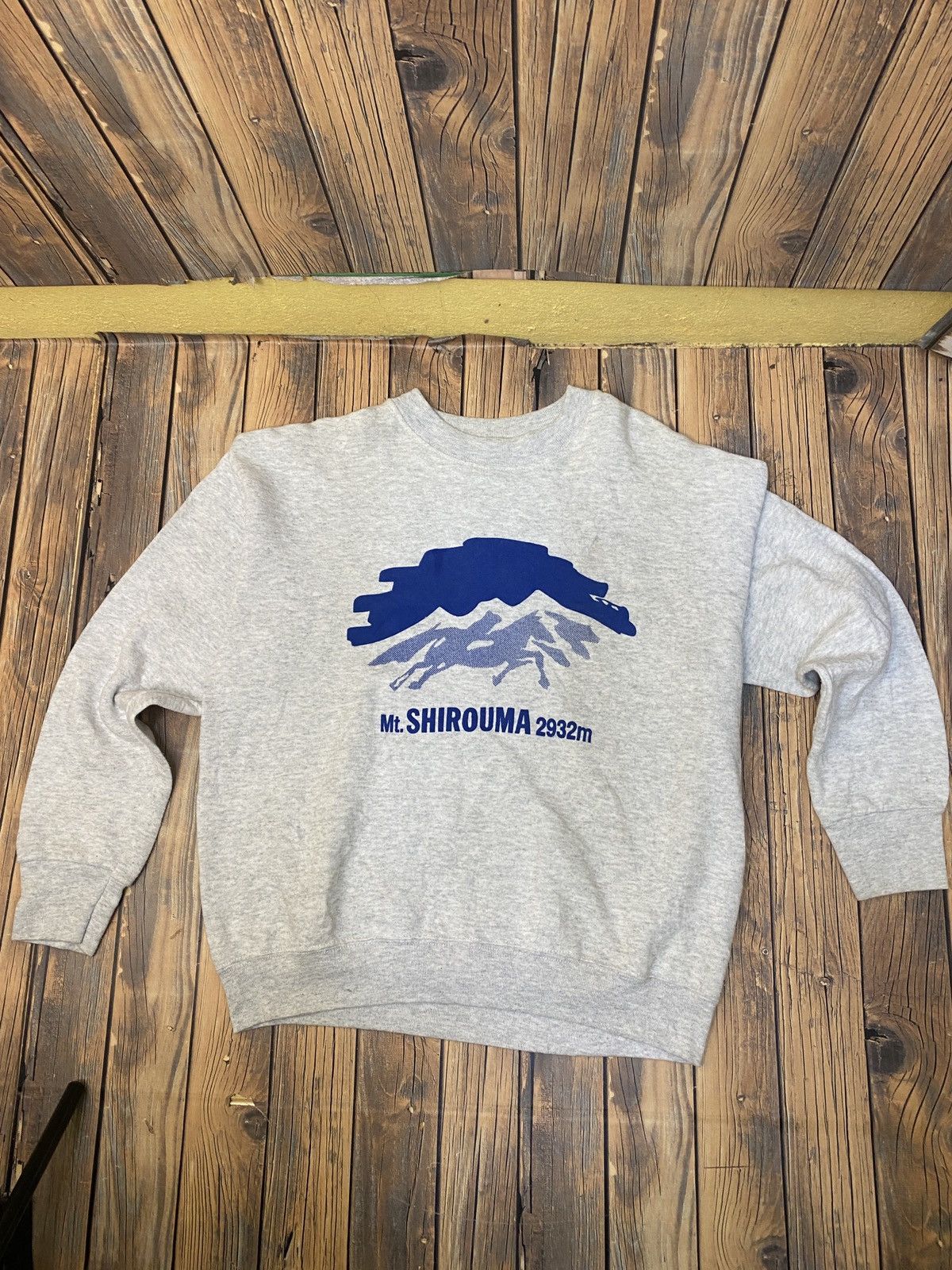 Fruit Of The Loom × L.L. Bean × Vintage Vintage mt.shirouma 2932m crewneck sweatshirt Size US M / EU 48-50 / 2 - 8 Thumbnail