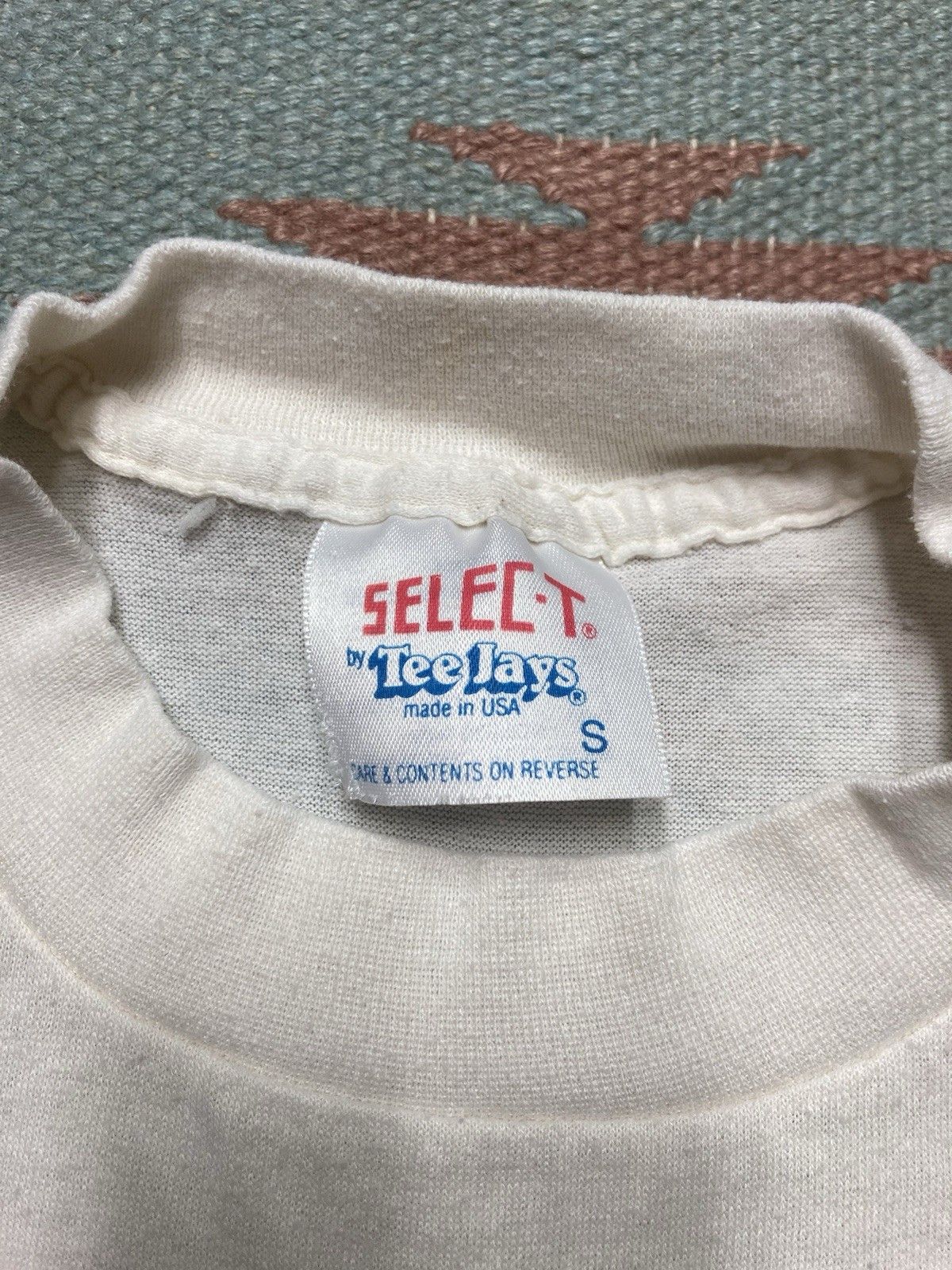 Vintage 80s t shirt Kentucky birds goose water nature small baby tee Size US S / EU 44-46 / 1 - 6 Thumbnail