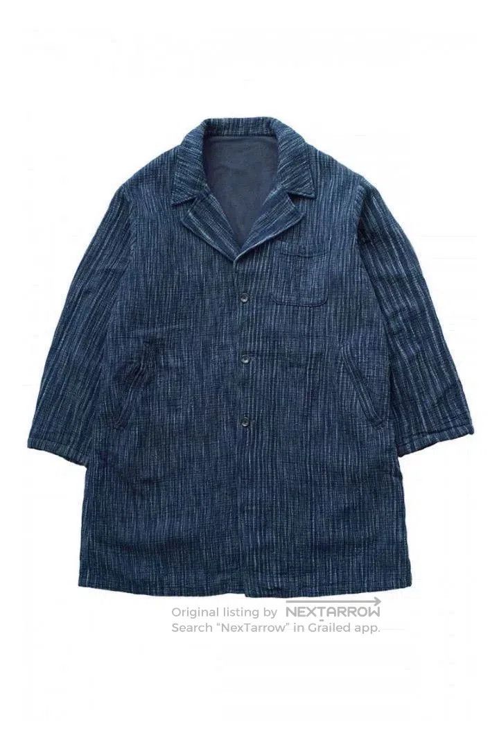 Porter Classic indigo kasuri coat by porter classic. Size US M / EU 48-50 / 2 - 1 Thumbnail