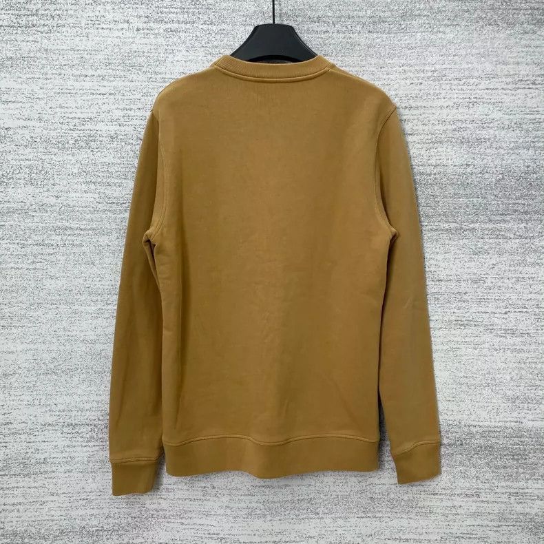 Loewe loewe logo embroidered khaki sweatshirt-2508 Size US S / EU 44-46 / 1 - 2 Thumbnail