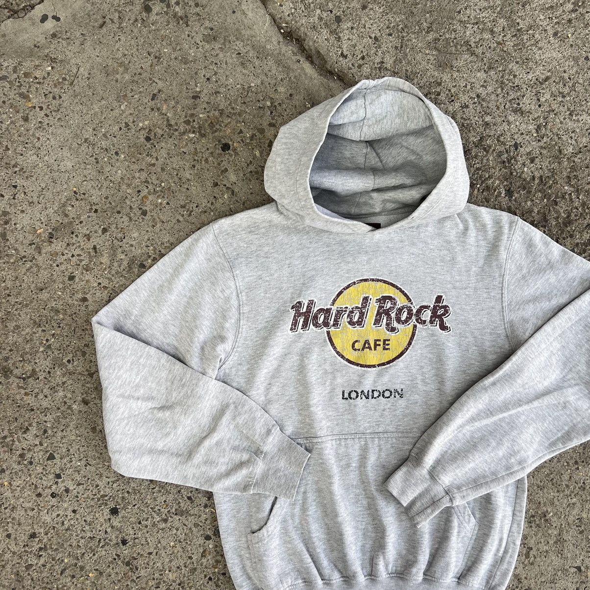 Hard Rock Cafe × Vintage Vintage Hard Rock Cafe London Hoodie Big Central Logo Y2K Size US M / EU 48-50 / 2 - 3 Thumbnail