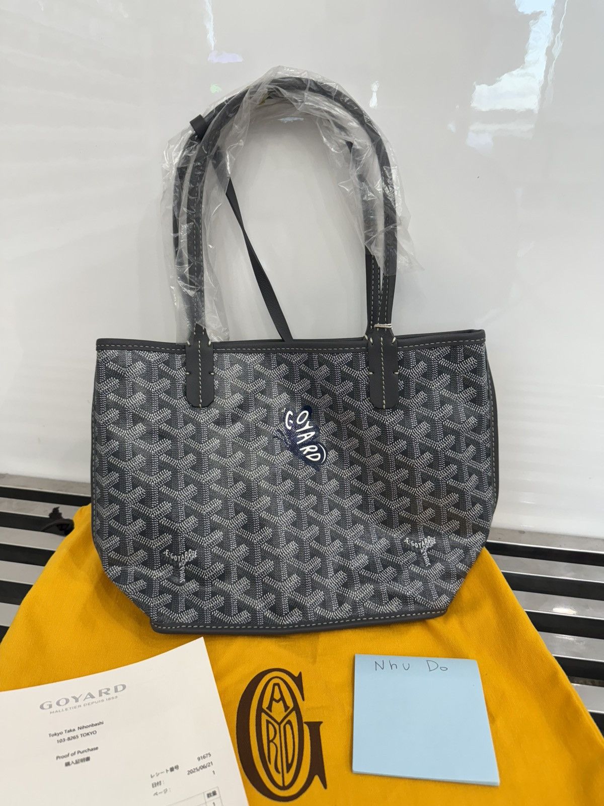 Goyard New Mini Anjou - Greg - with art work Size ONE SIZE - 5 Thumbnail