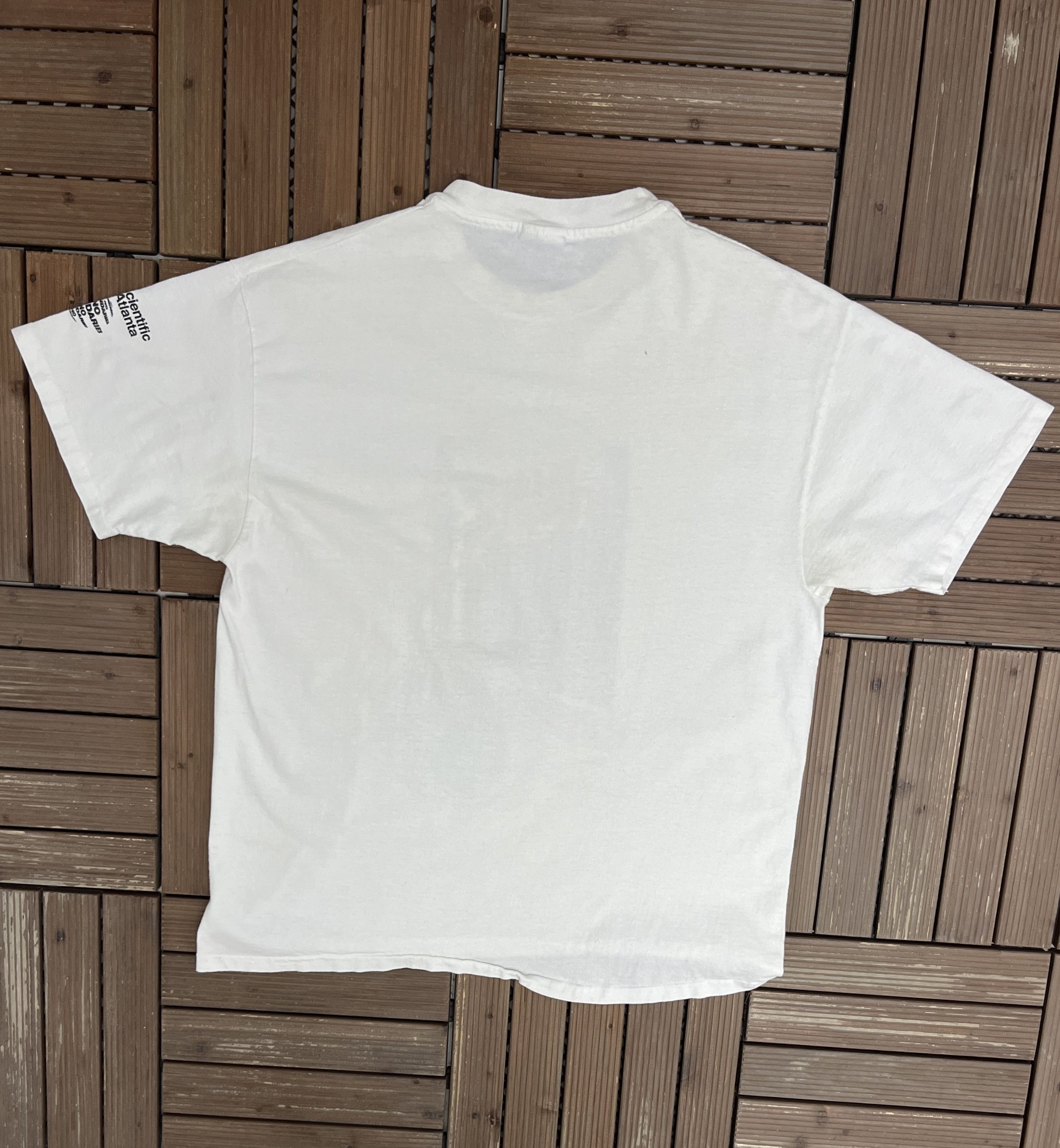 Vintage Atlanta Olympics 1996 Vintage White T-Shirt Tee Size US XL / EU 56 / 4 - 4 Thumbnail