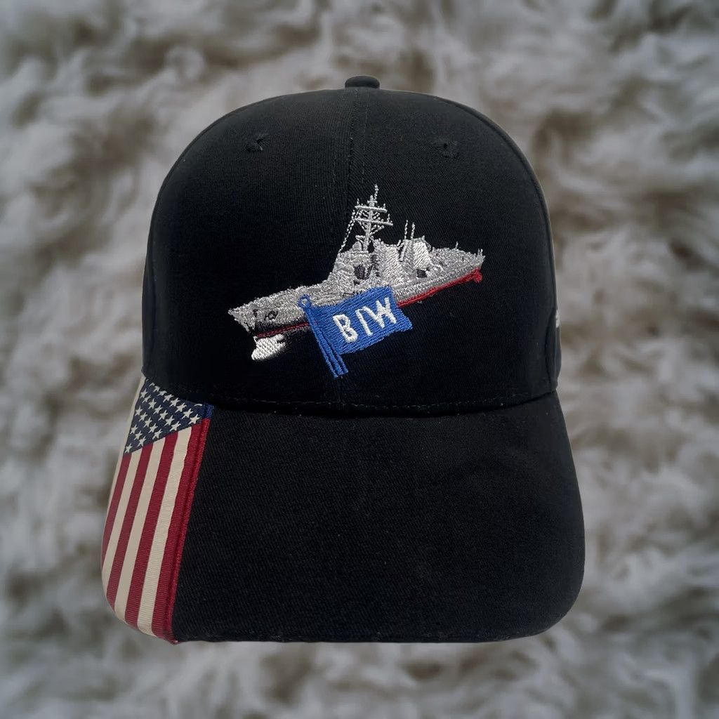 Vintage Outdoor Cap OC Hat Adult Adjustable StrapBack Baseball Cap BIC American Flag Size ONE SIZE - 1 Thumbnail