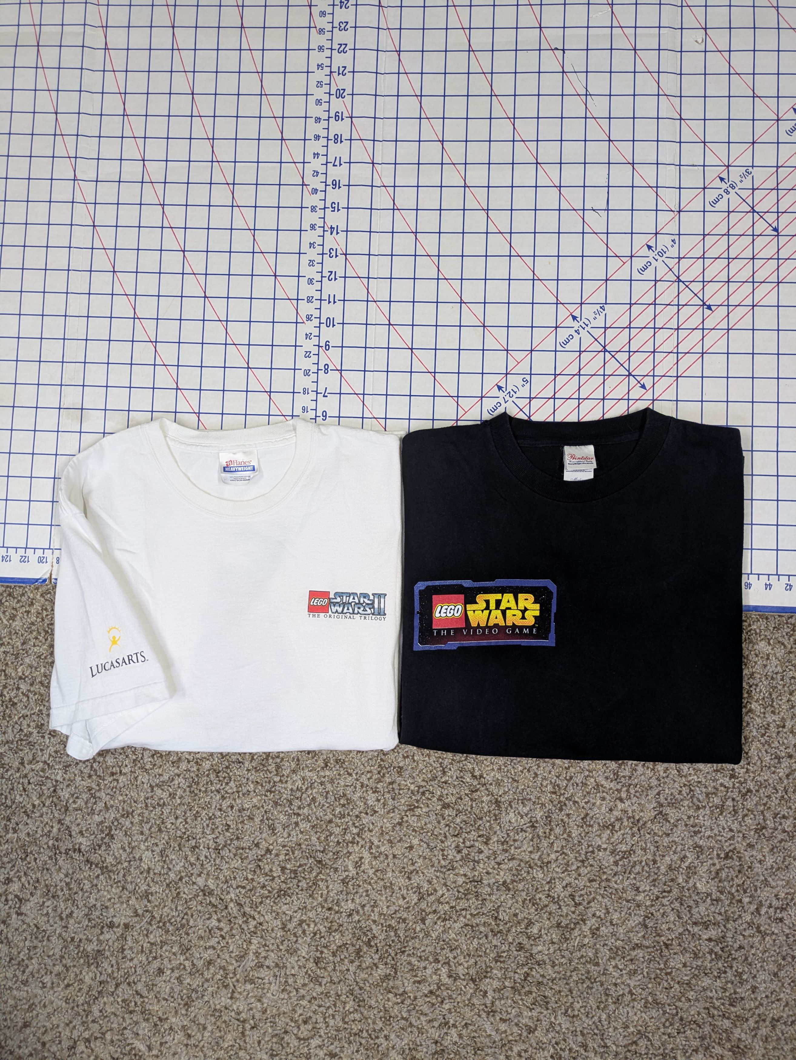 LEGO Lego Star Wars Game Promo Tees RARE SET OF TWO Size US M / EU 48-50 / 2 - 2 Thumbnail
