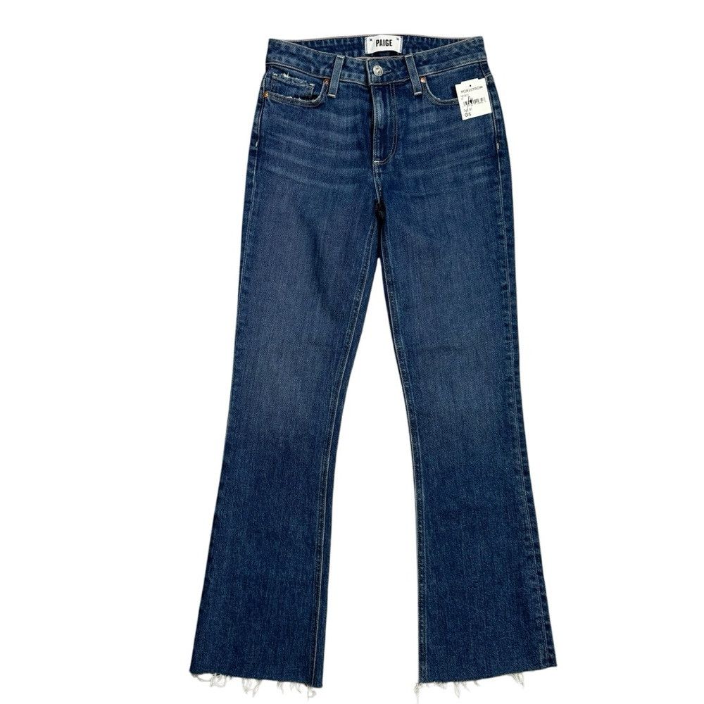 Paige NWT New Paige Colette Crop Flare Jeans Size 23 Size 23" - 2 Thumbnail